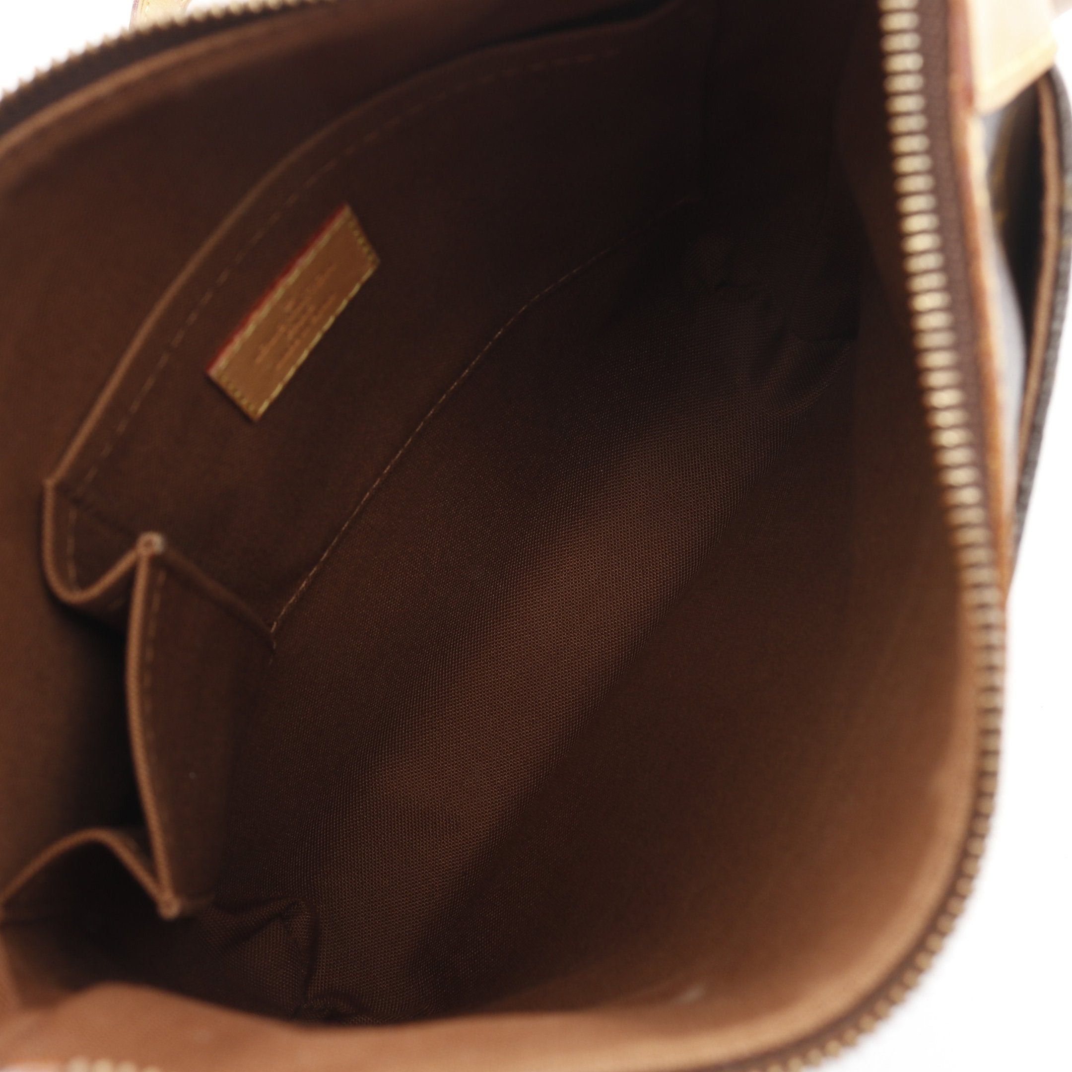 Louis Vuitton Louis Vuitton Odeon Pm Monogram Shoulder Bag Leather Brown Size ONE SIZE - 3 Thumbnail