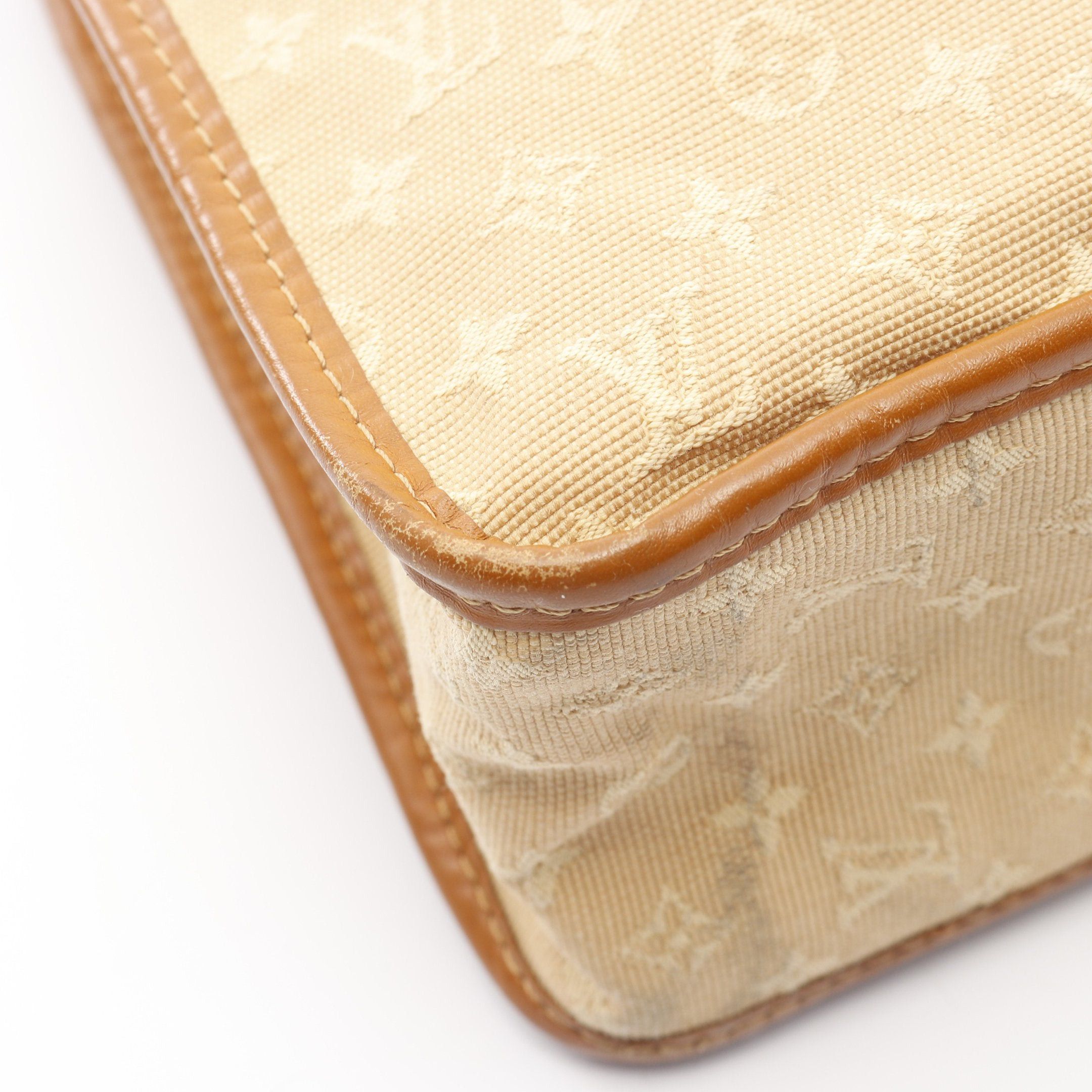 Louis Vuitton Louis Vuitton Sack Catelyn Monogram Mini Handbag Canvas Leather Beige Size ONE SIZE - 6 Thumbnail