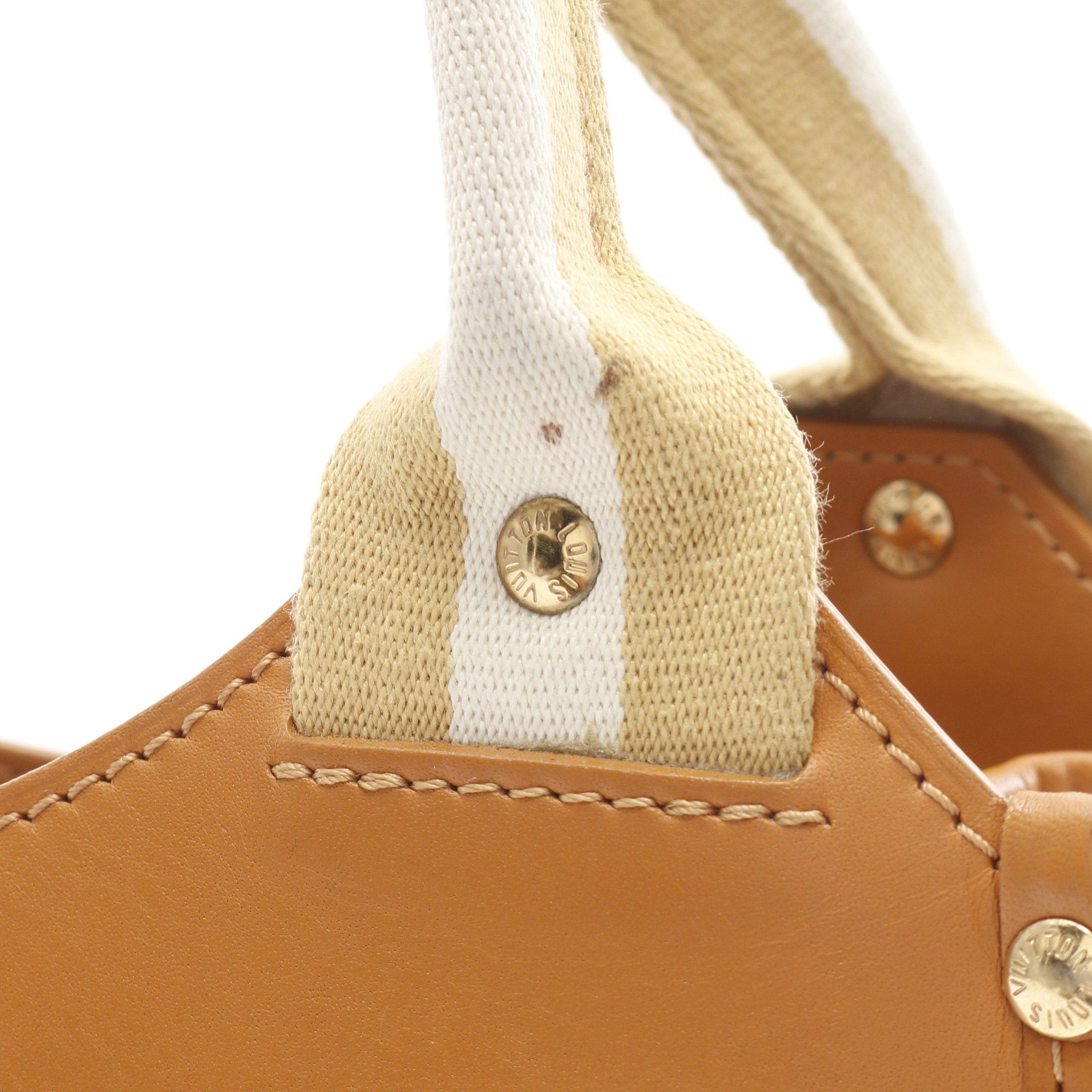 Louis Vuitton Louis Vuitton Sack Catelyn Monogram Mini Handbag Canvas Leather Beige Size ONE SIZE - 8 Thumbnail