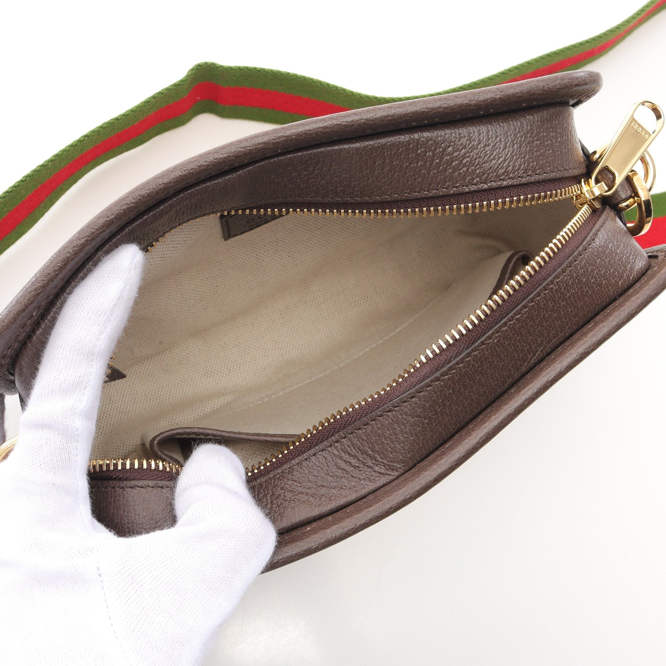 Gucci Gucci Jumbo Gg Mini Bag Shoulder Canvas Leather Beige Brown Size ONE SIZE - 3 Thumbnail