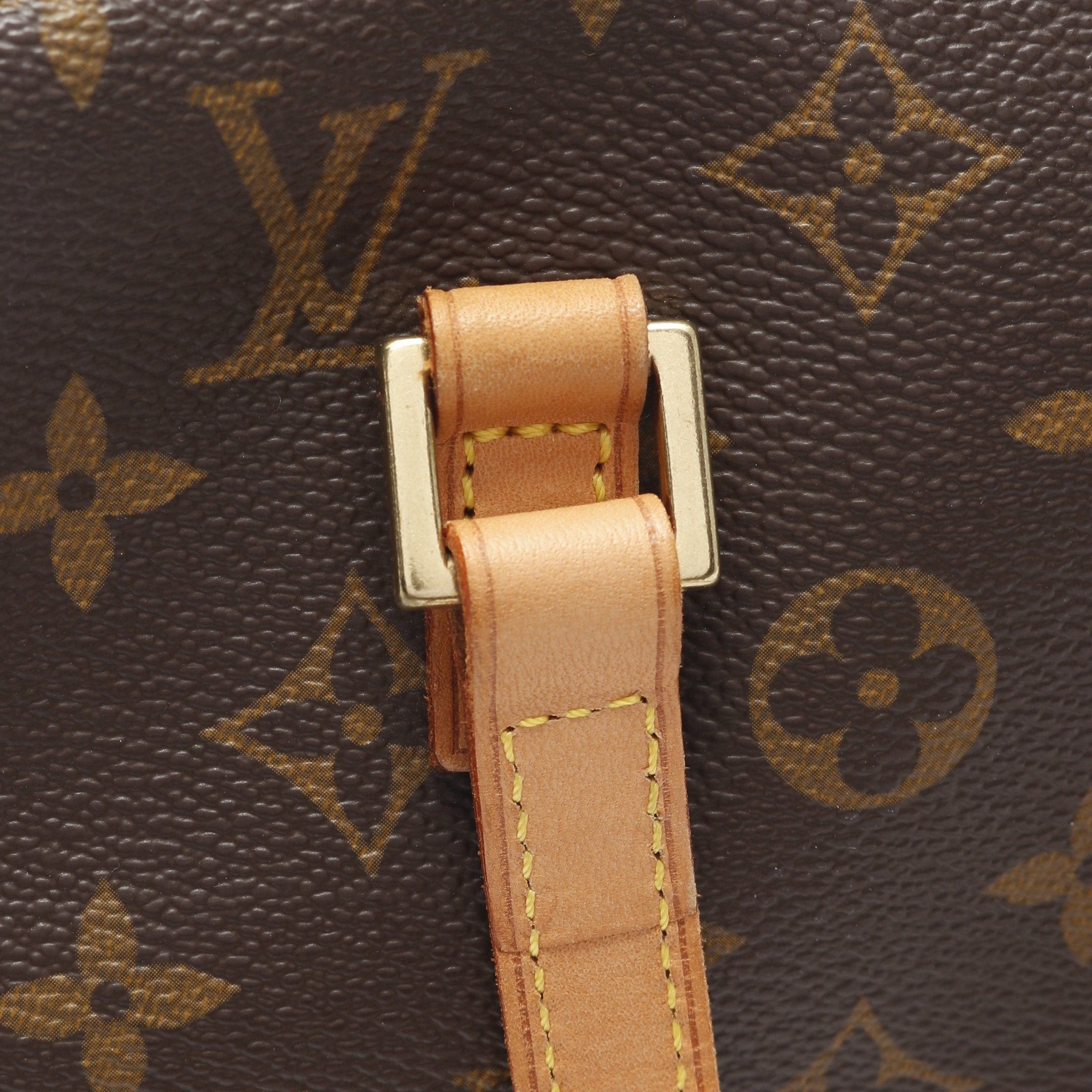 Louis Vuitton Louis Vuitton Cite Mm Monogram Shoulder Bag Leather Brown Size ONE SIZE - 8 Thumbnail