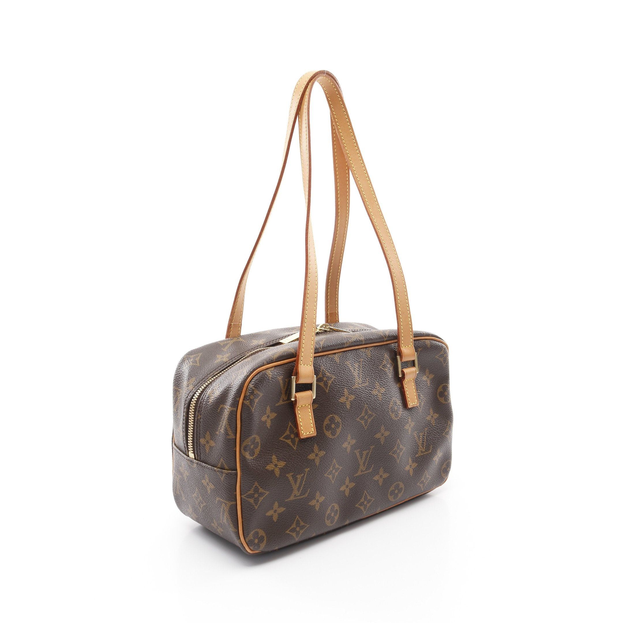 Louis Vuitton Louis Vuitton Cite Mm Monogram Shoulder Bag Leather Brown Size ONE SIZE - 2 Thumbnail