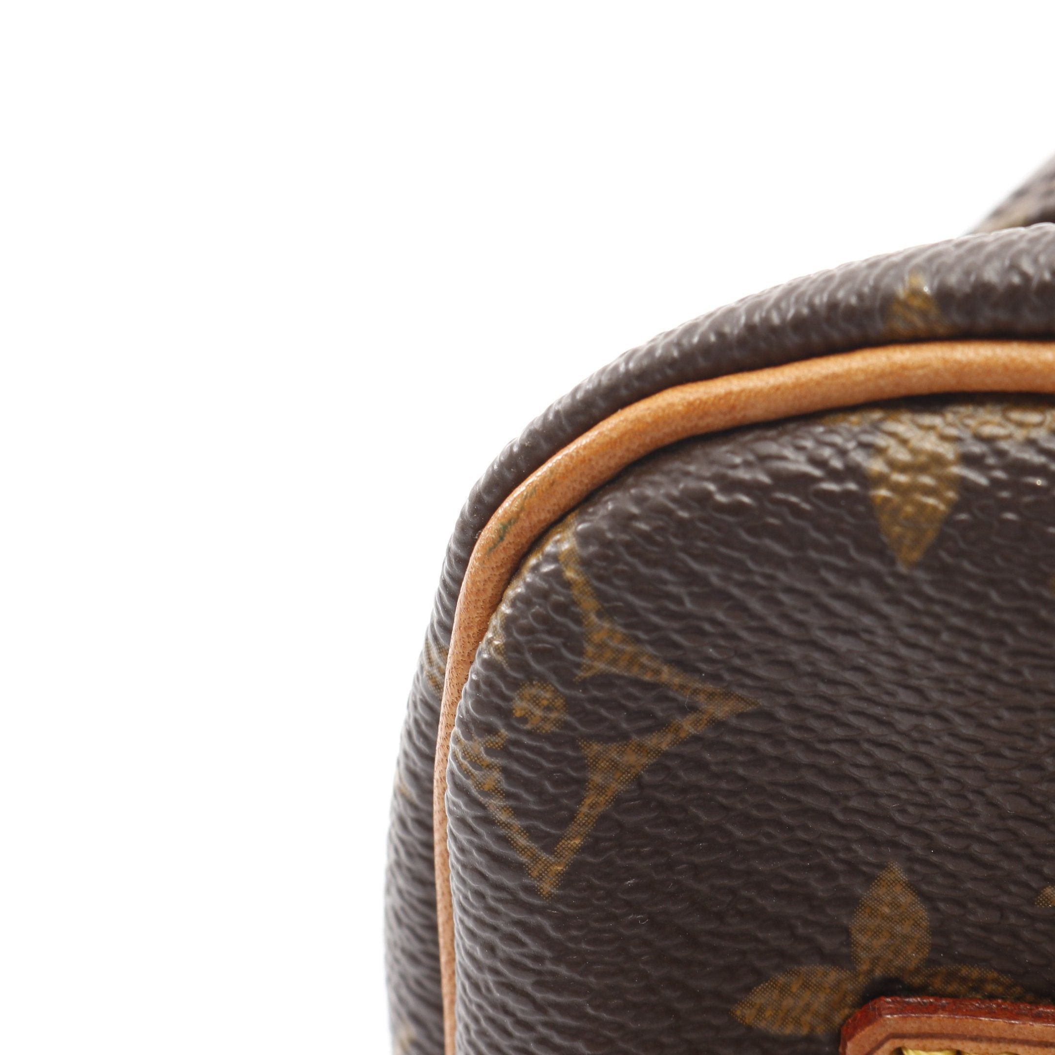 Louis Vuitton Louis Vuitton Cite Mm Monogram Shoulder Bag Leather Brown Size ONE SIZE - 10 Thumbnail