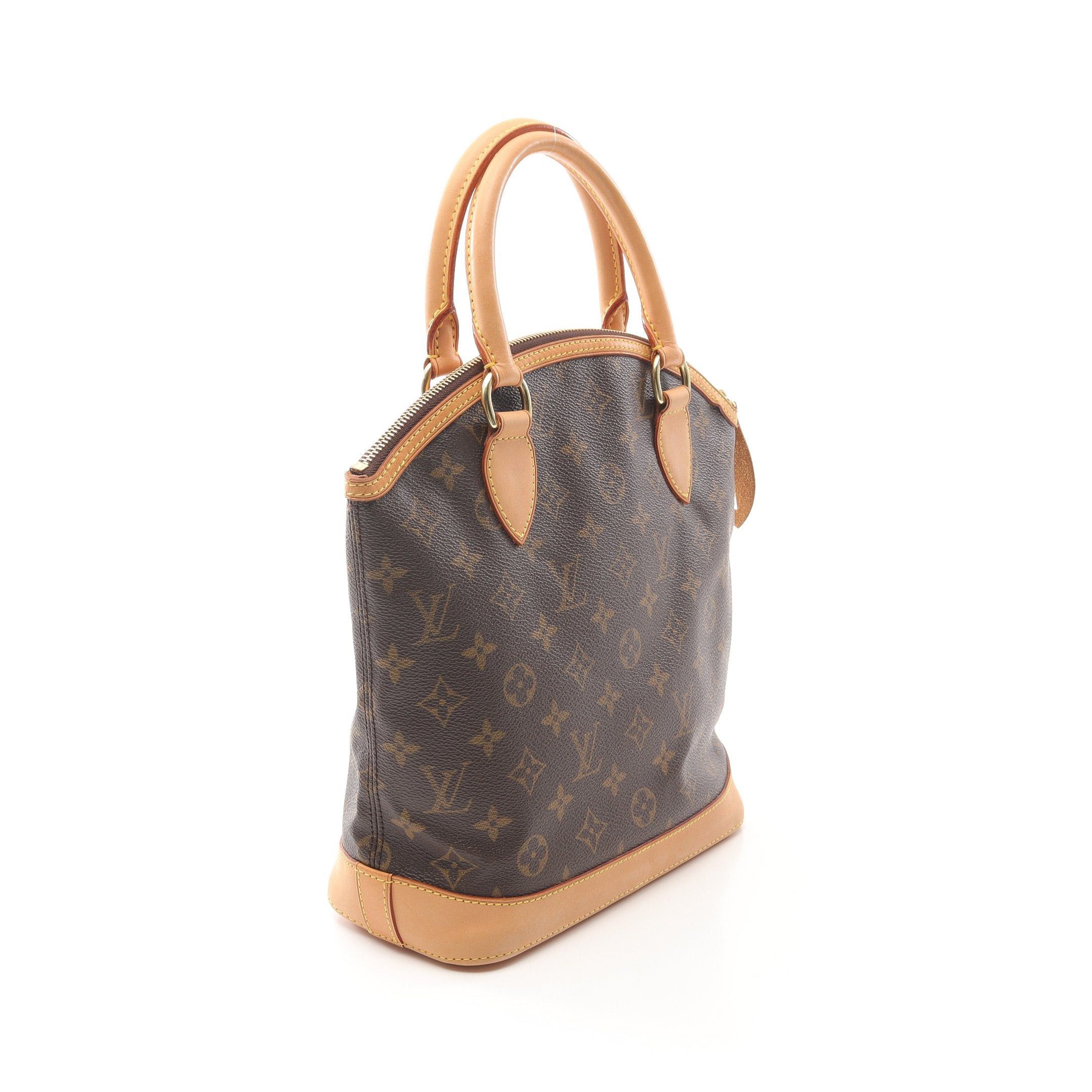 Louis Vuitton Louis Vuitton Lockit Monogram Handbag Leather Brown Size ONE SIZE - 2 Thumbnail