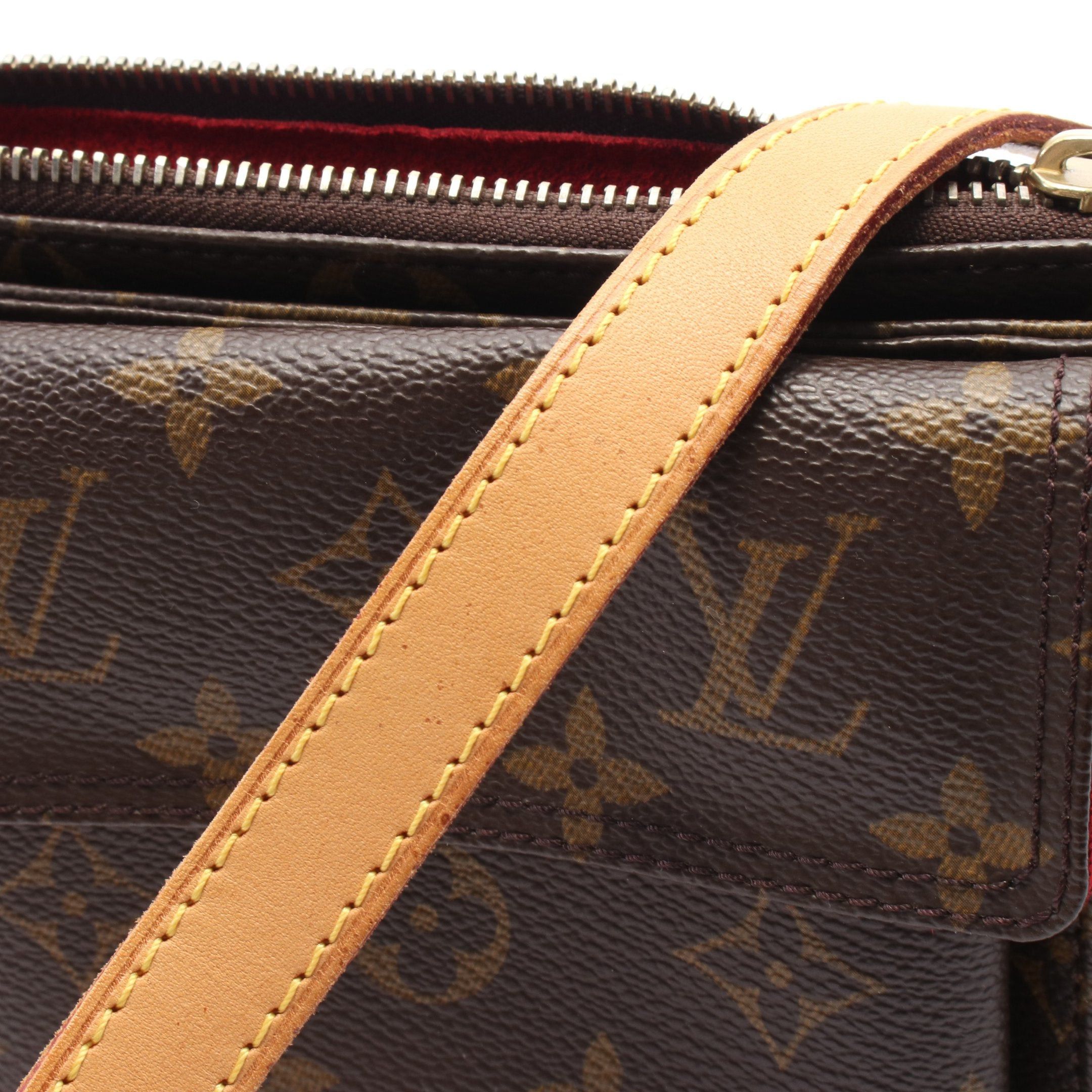 Louis Vuitton Louis Vuitton Viva Cite Pm Monogram Shoulder Bag Leather Brown Size ONE SIZE - 8 Thumbnail