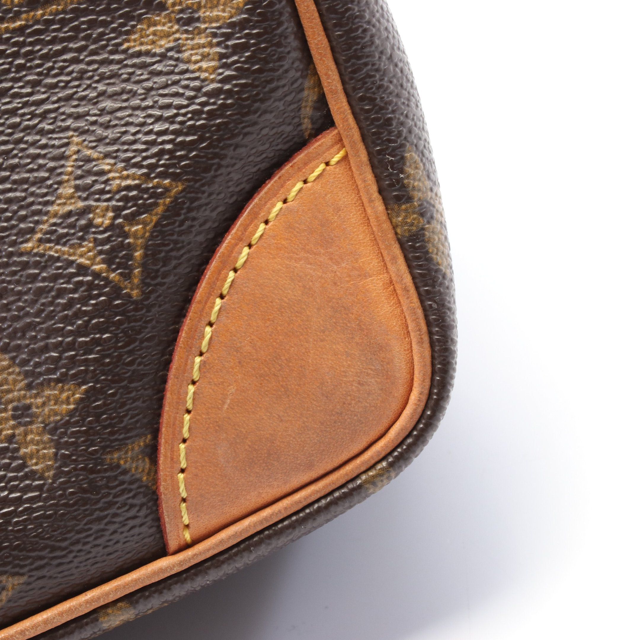 Louis Vuitton Louis Vuitton Amazon Monogram Shoulder Bag Leather Brown Size ONE SIZE - 8 Thumbnail
