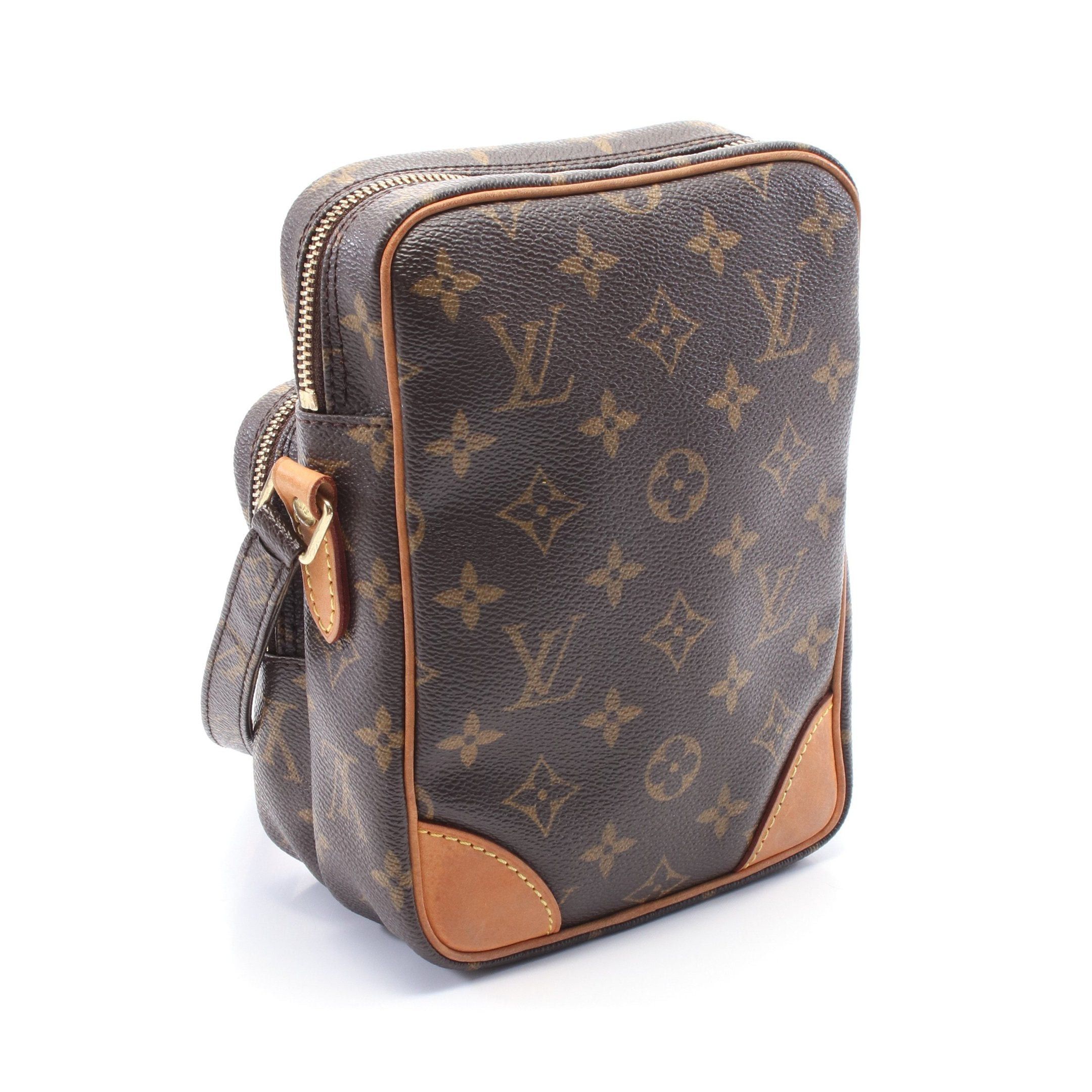Louis Vuitton Louis Vuitton Amazon Monogram Shoulder Bag Leather Brown Size ONE SIZE - 2 Thumbnail