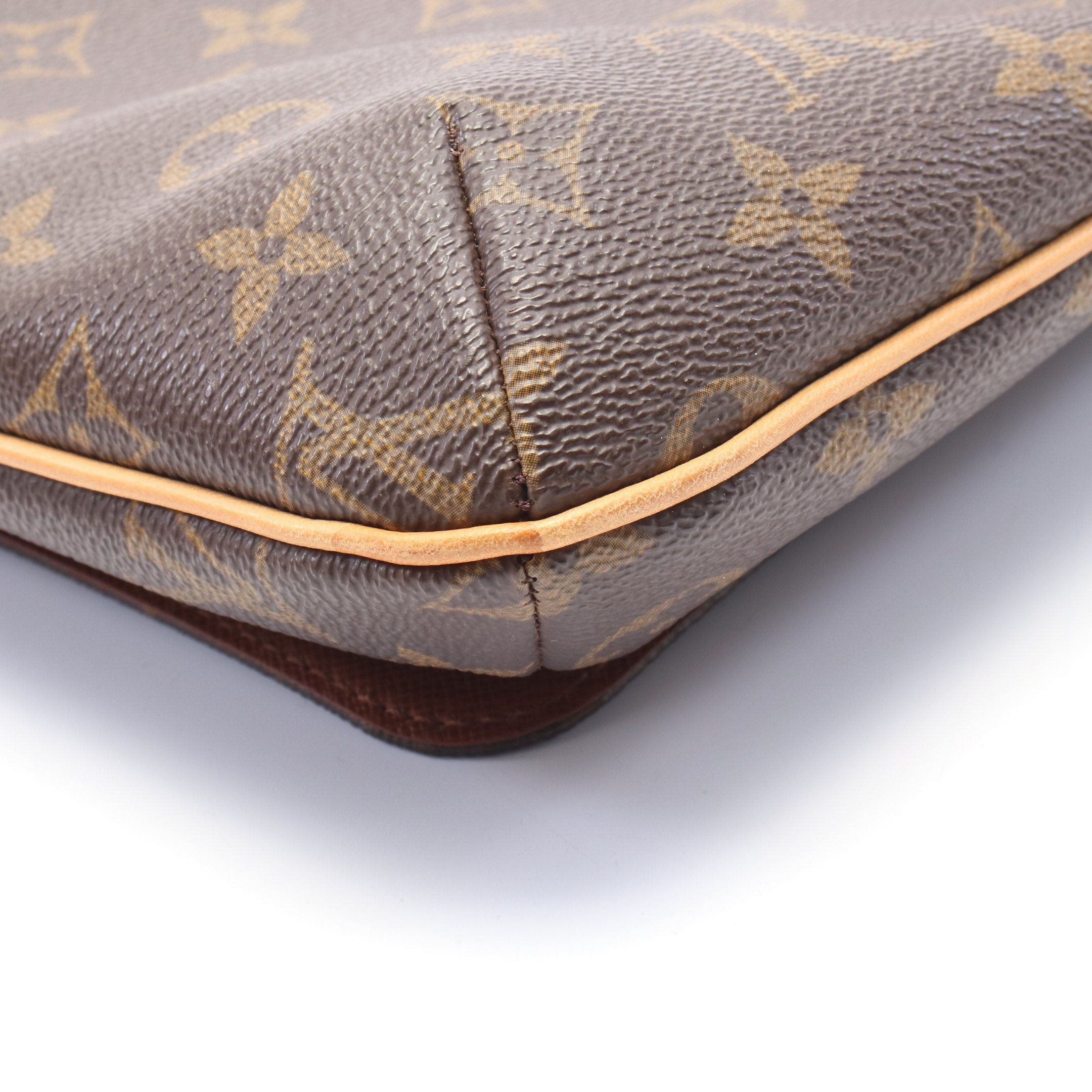Louis Vuitton Louis Vuitton Musette Salsa Short Strap Monogram Shoulder Bag Leather Brown Size ONE SIZE - 8 Thumbnail