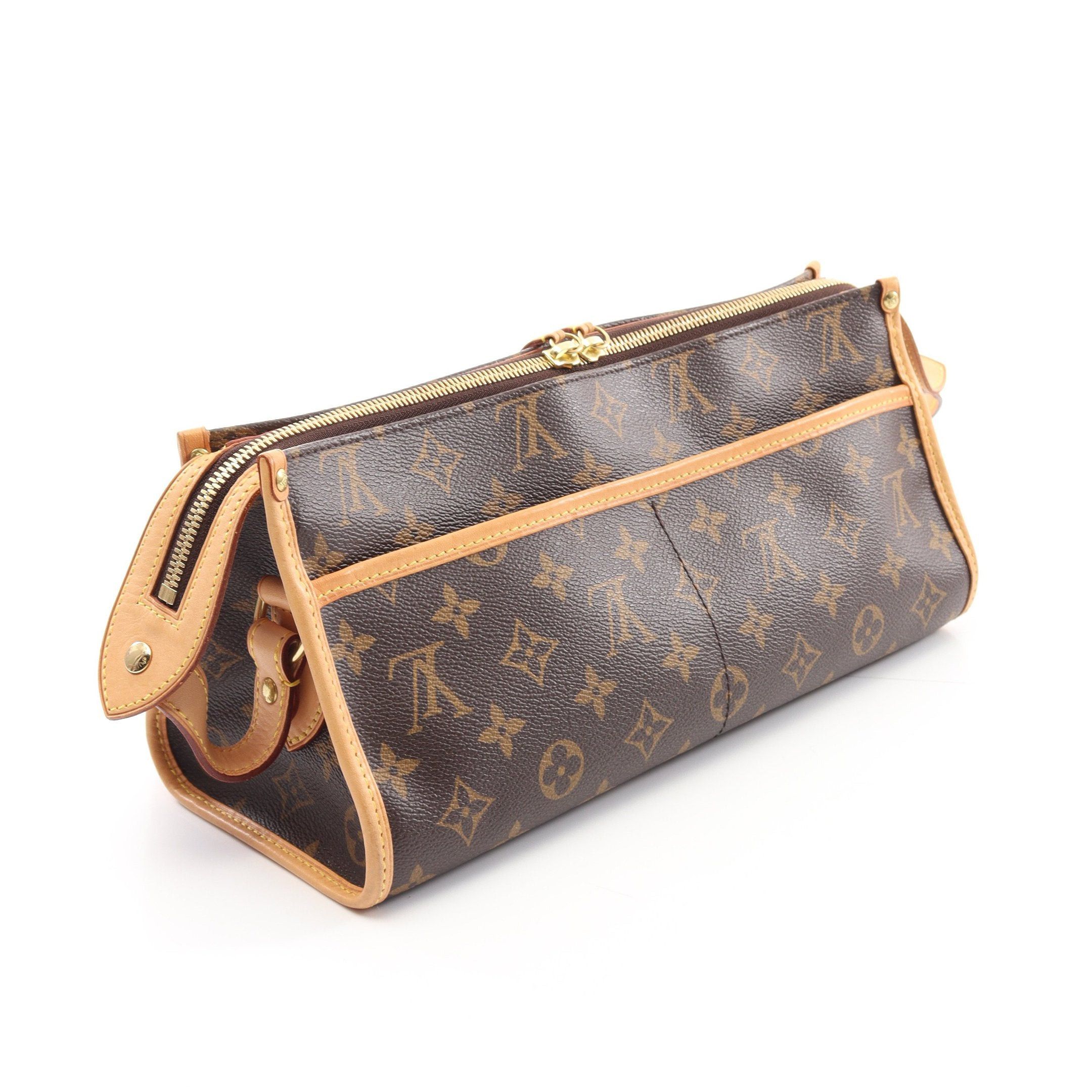 Louis Vuitton Louis Vuitton Popincourt Ron Monogram Shoulder Bag Leather Brown Size ONE SIZE - 2 Thumbnail