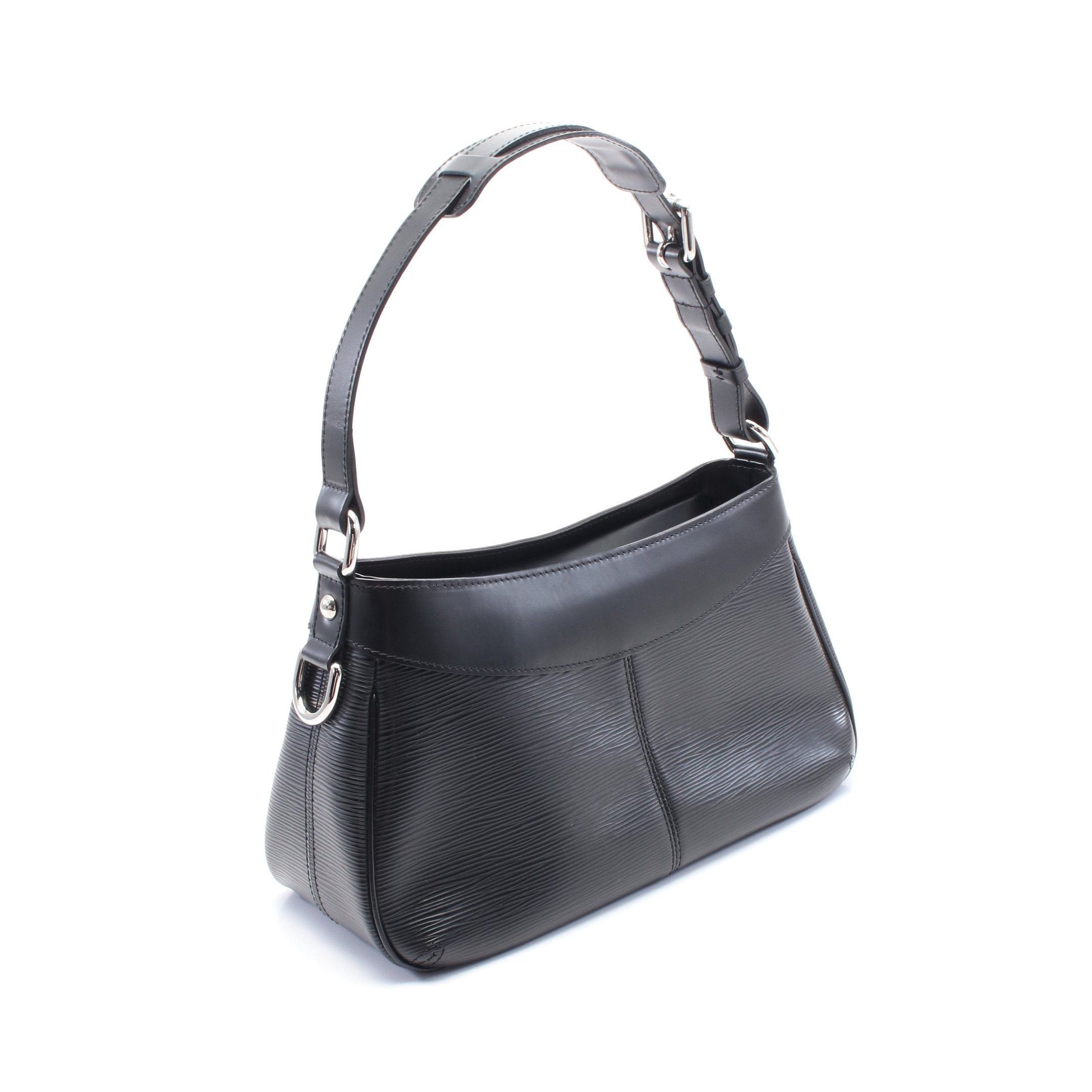 Louis Vuitton Louis Vuitton Turen Pm Epi Noir Shoulder Bag Leather Black Size ONE SIZE - 2 Thumbnail