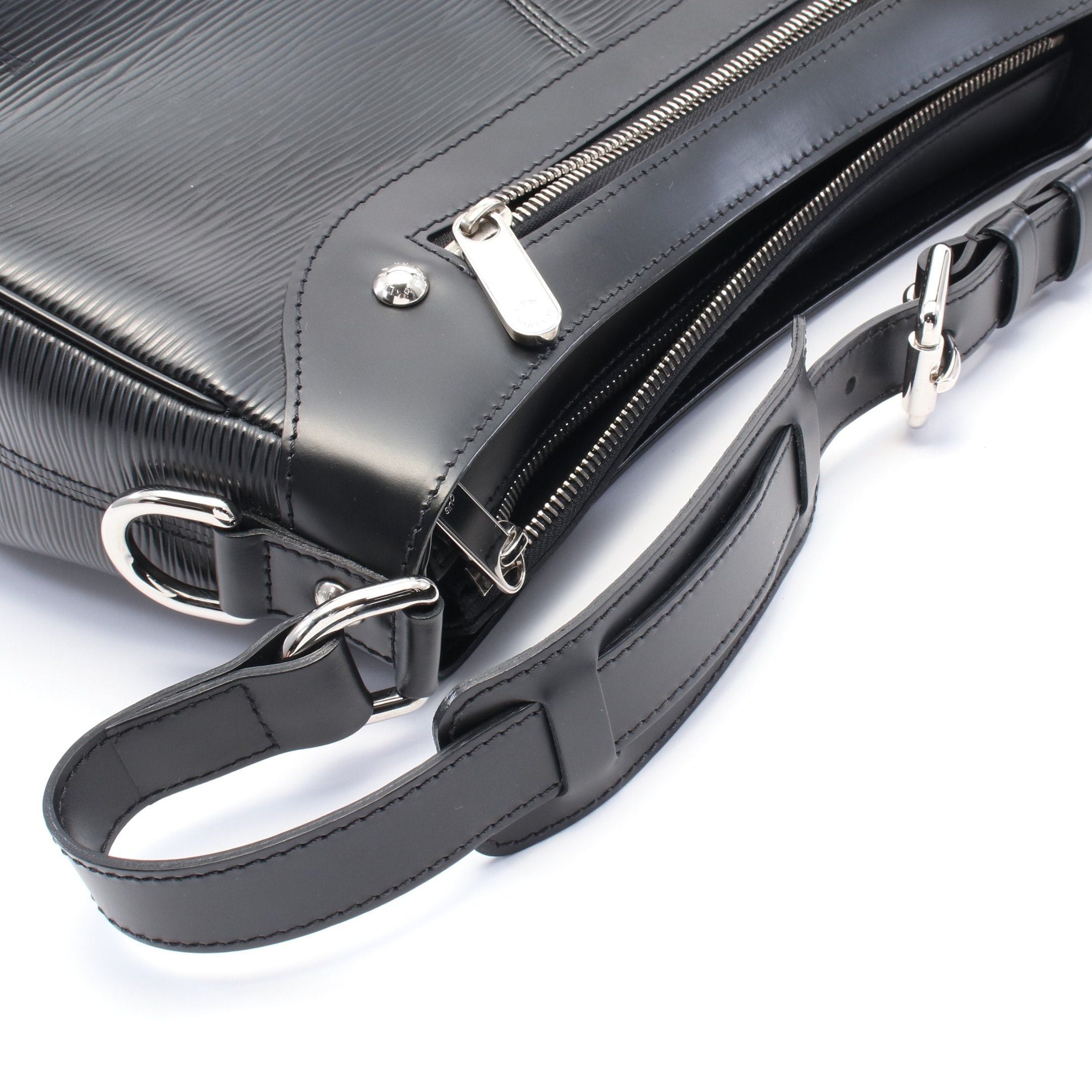 Louis Vuitton Louis Vuitton Turen Pm Epi Noir Shoulder Bag Leather Black Size ONE SIZE - 6 Thumbnail