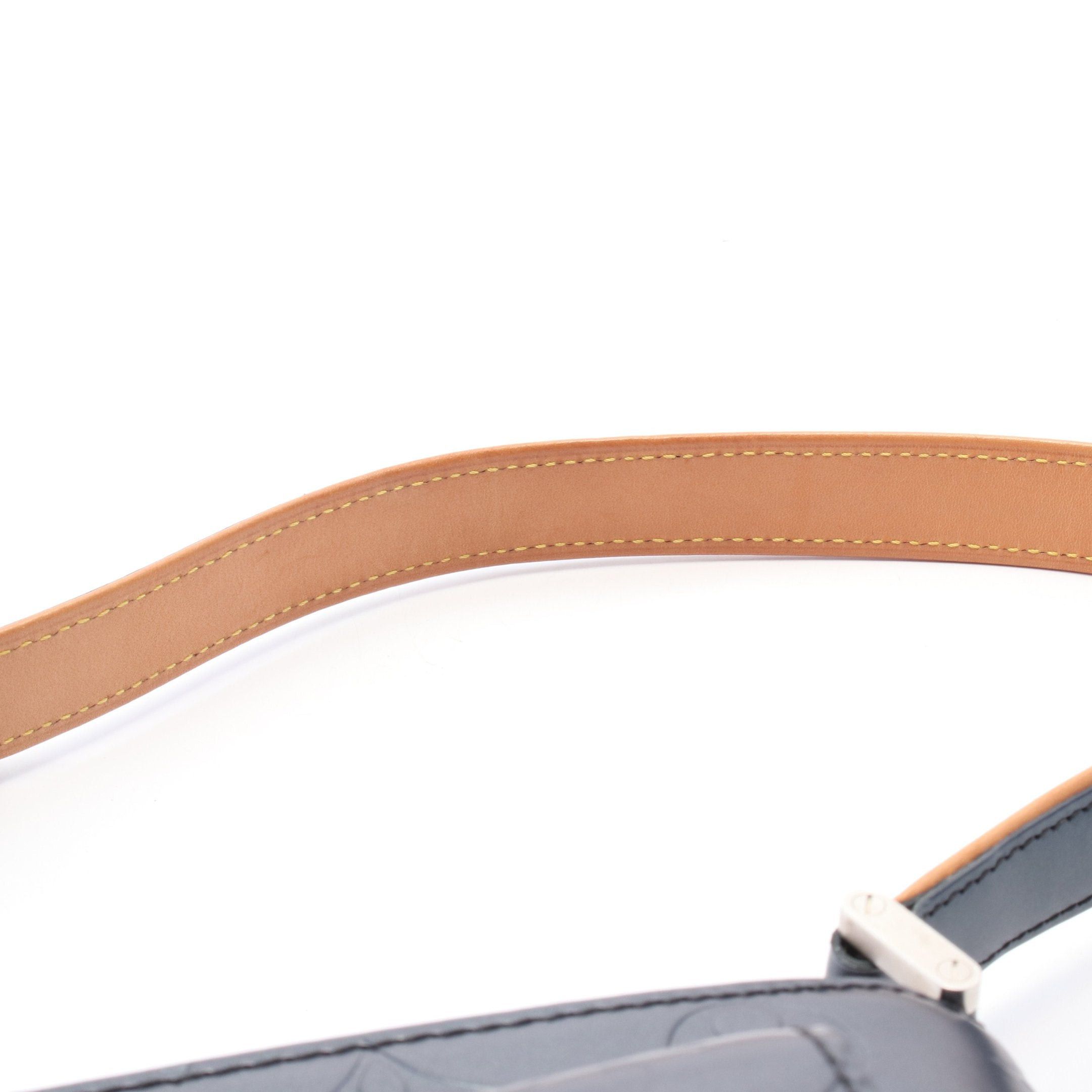 Louis Vuitton Louis Vuitton Alston Monogram Mat Blue Shoulder Bag Leather Navy Size ONE SIZE - 6 Thumbnail