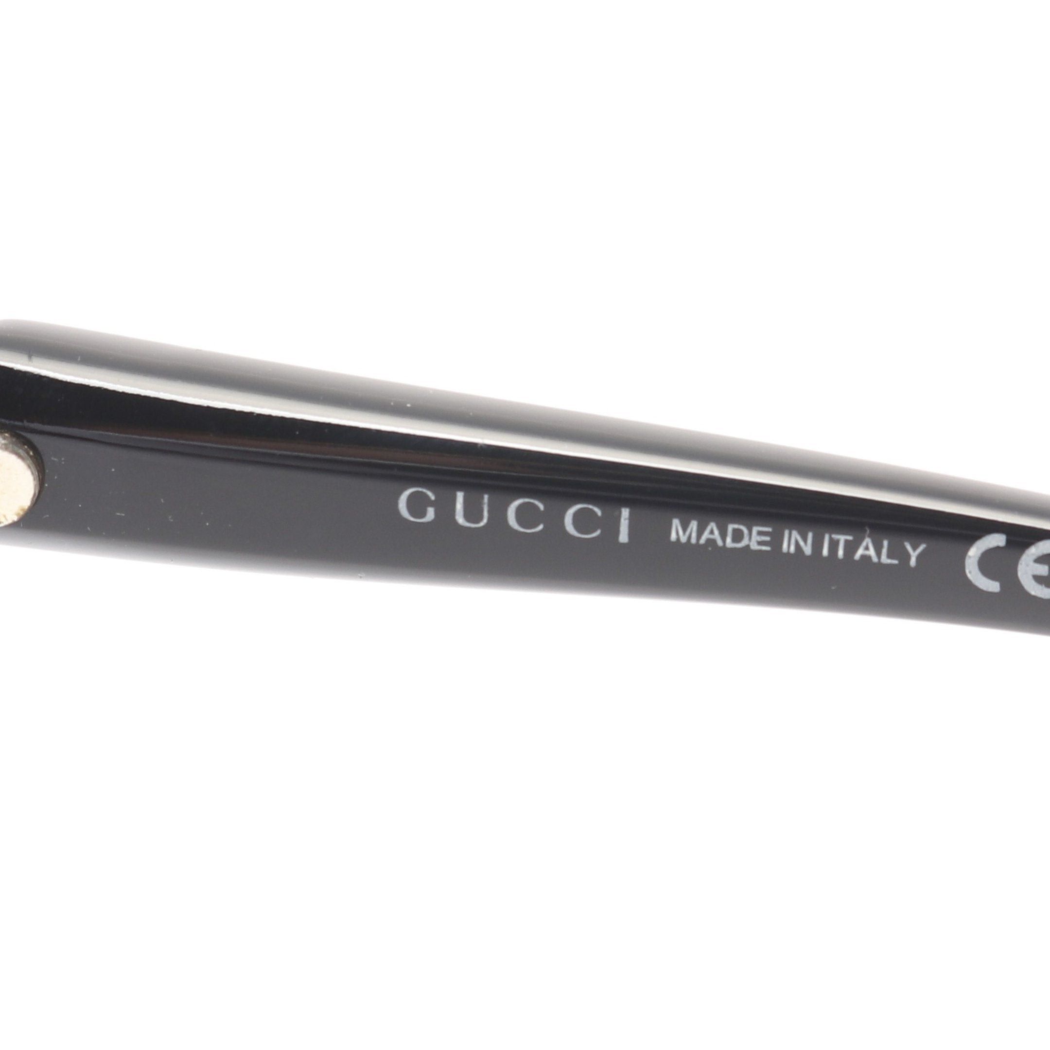 Gucci Gucci Interlocking G Heart Sunglasses Black Gradient Lens Size ONE SIZE - 4 Thumbnail