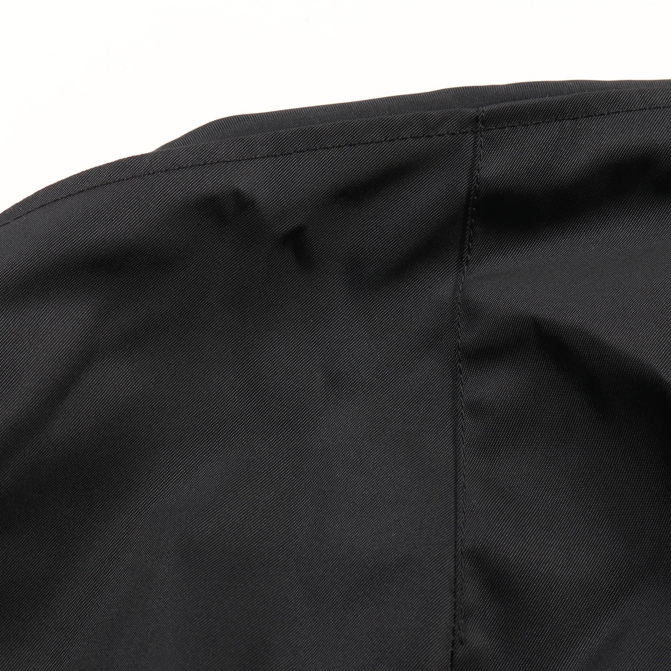 Prada Prada Re-Nylon Bomber Jacket Nylon Black Prada Logo Plate Size ONE SIZE - 7 Thumbnail