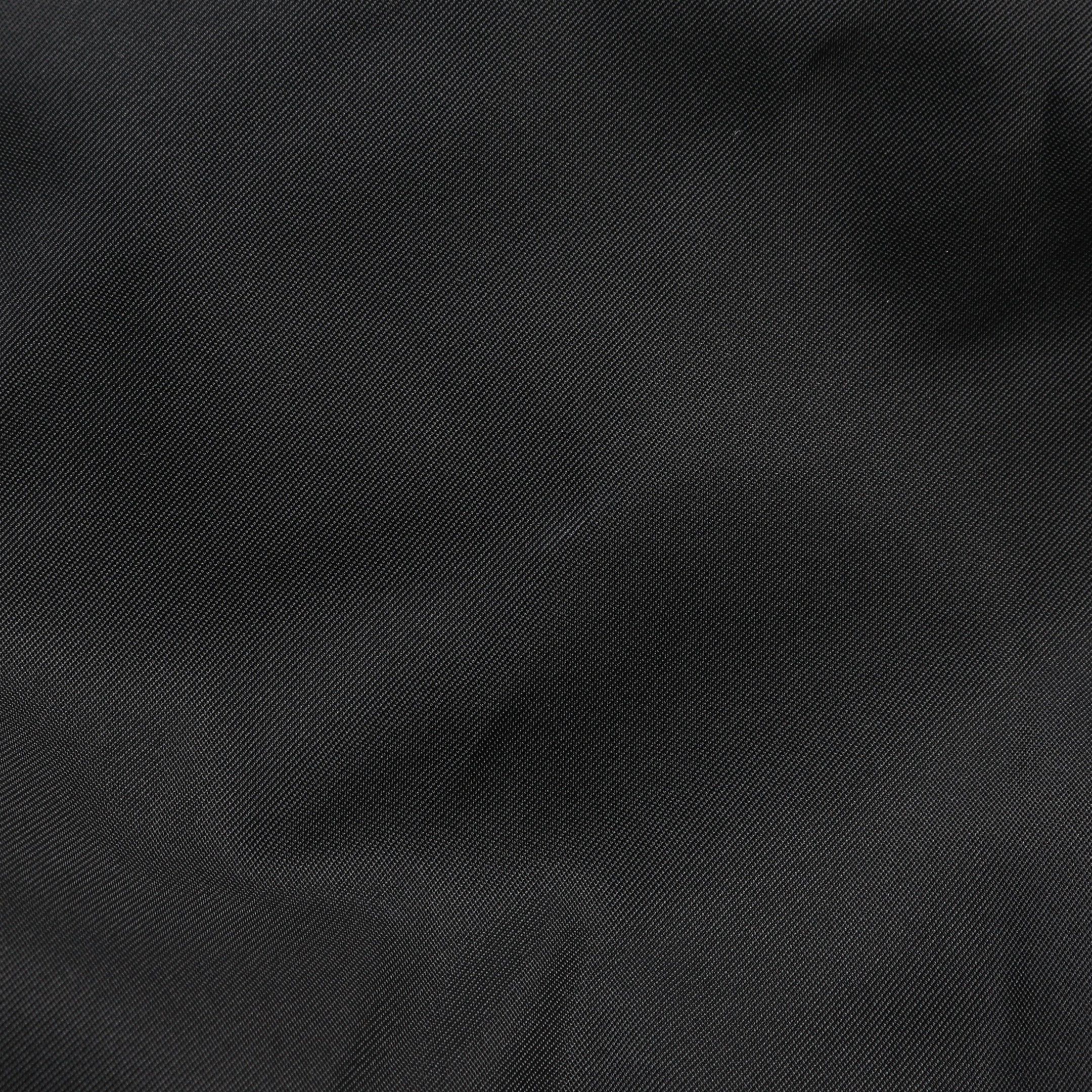 Prada Prada Re-Nylon Bomber Jacket Nylon Black Prada Logo Plate Size ONE SIZE - 8 Thumbnail