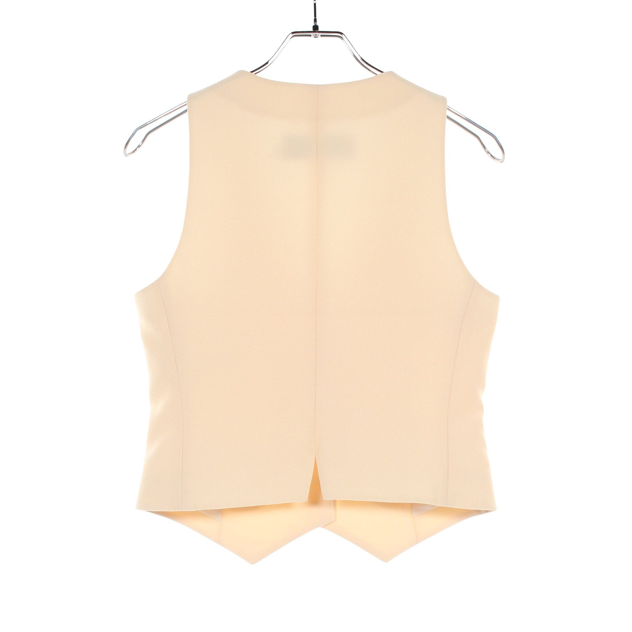 Dior Dior Vest Wool Silk Light Beige Size ONE SIZE - 2 Thumbnail