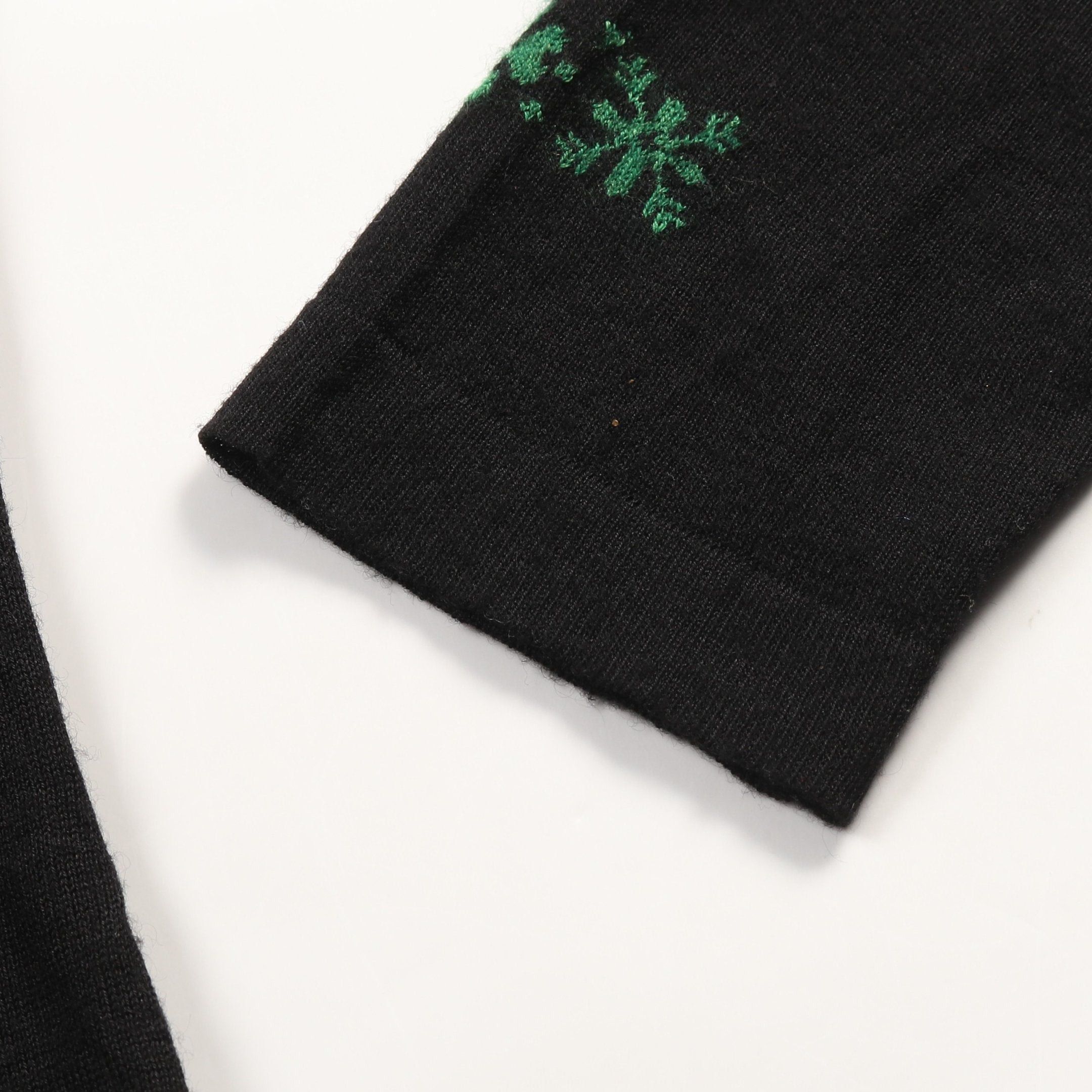 Chanel Chanel Coco Mark Icon Knit Turtleneck Logo Embroidery Cashmere Silk Black Multicolor 21N Size ONE SIZE - 9 Thumbnail