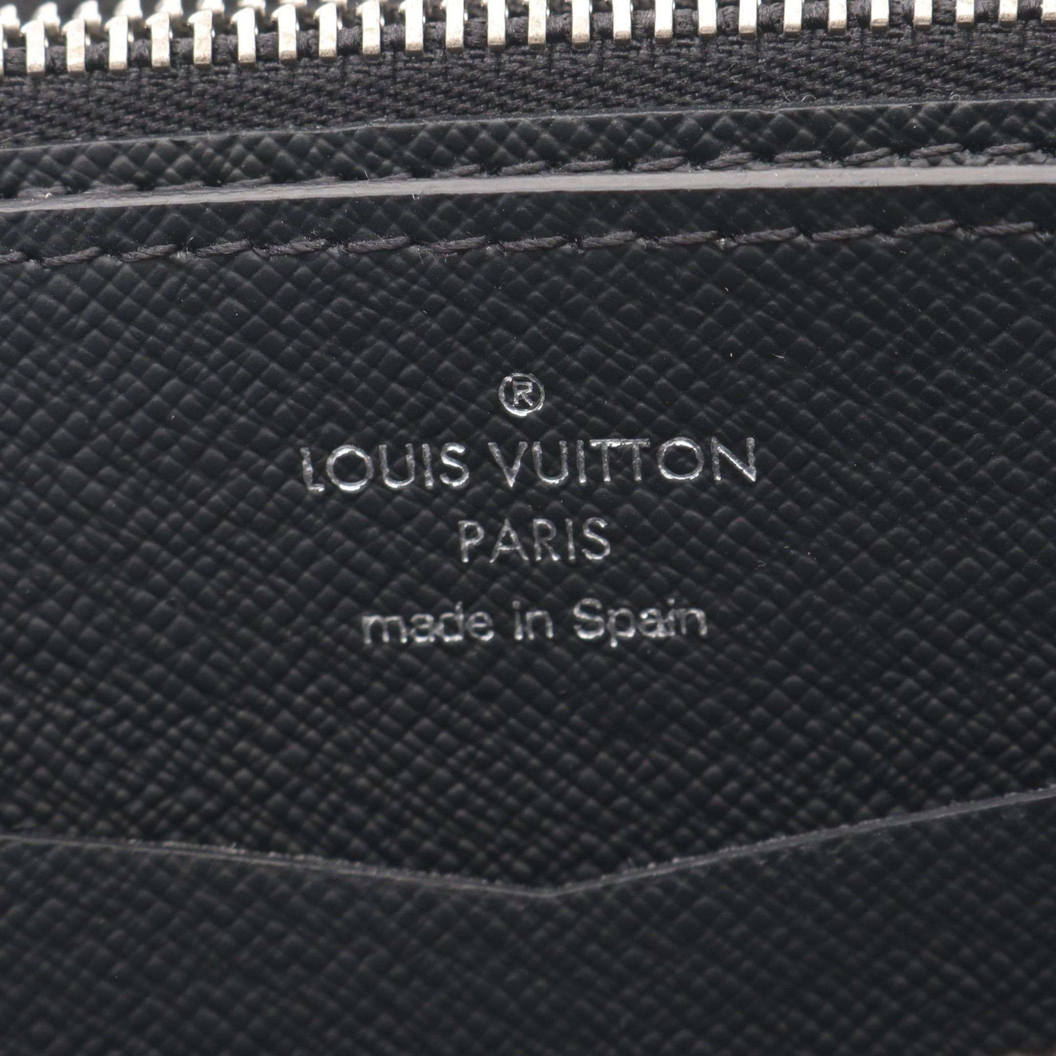Louis Vuitton Louis Vuitton Zippy Xl Damier Graphite Travel Case Round Zipper Long Wallet Leather Black Size ONE SIZE - 4 Thumbnail