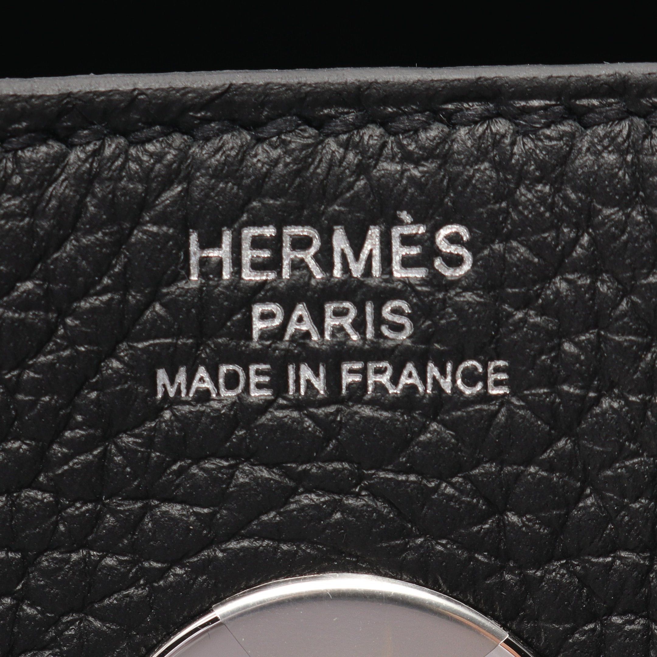 Hermes Hermes Lindy 26 Shoulder Bag Clemence Leather Black Silver Hardware K Stamp Size ONE SIZE - 3 Thumbnail