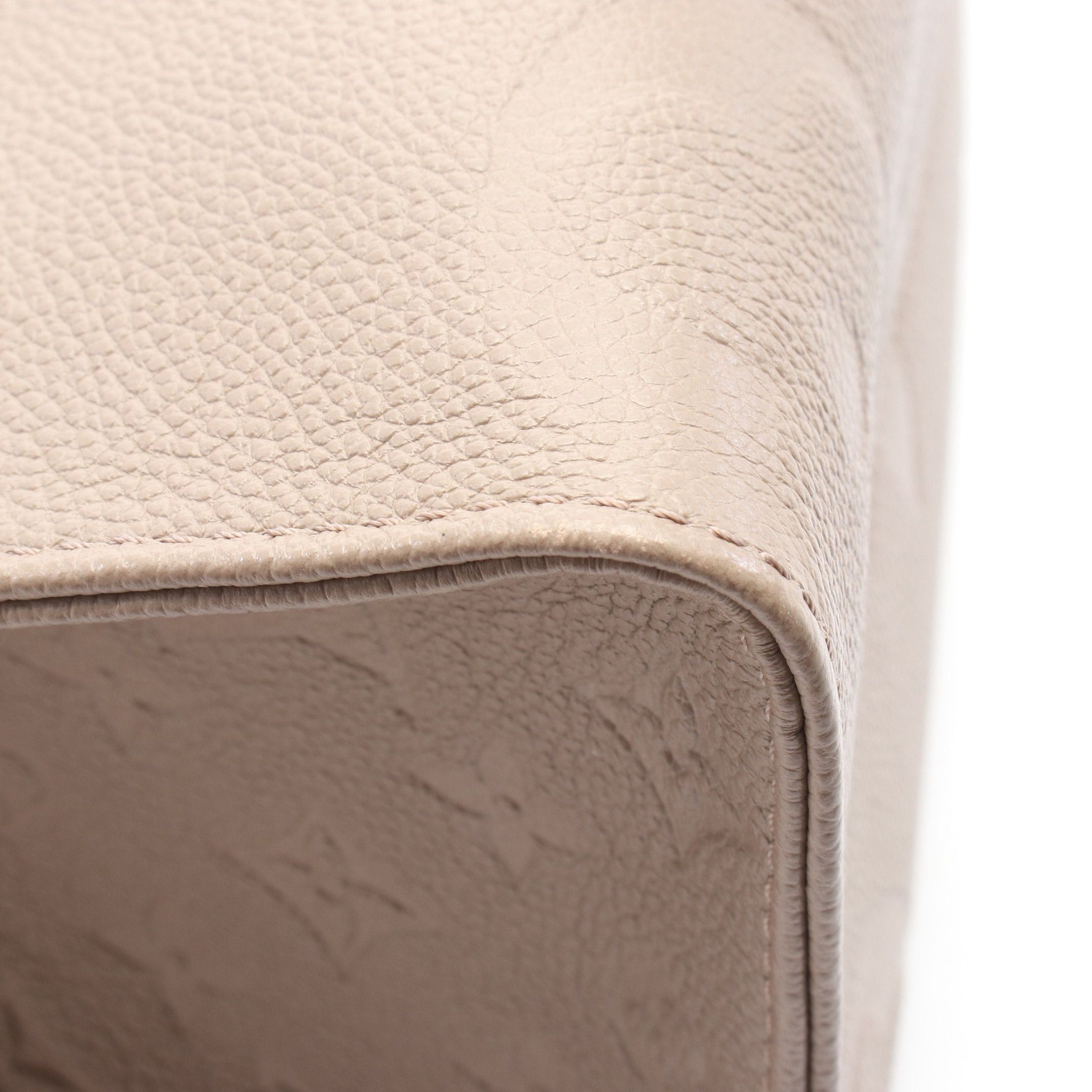 Louis Vuitton Louis Vuitton On-The-Go Mm Monogram Amplant Tourterelle Shoulder Bag Tote Leather Gray Beige Size ONE SIZE - 6 Thumbnail