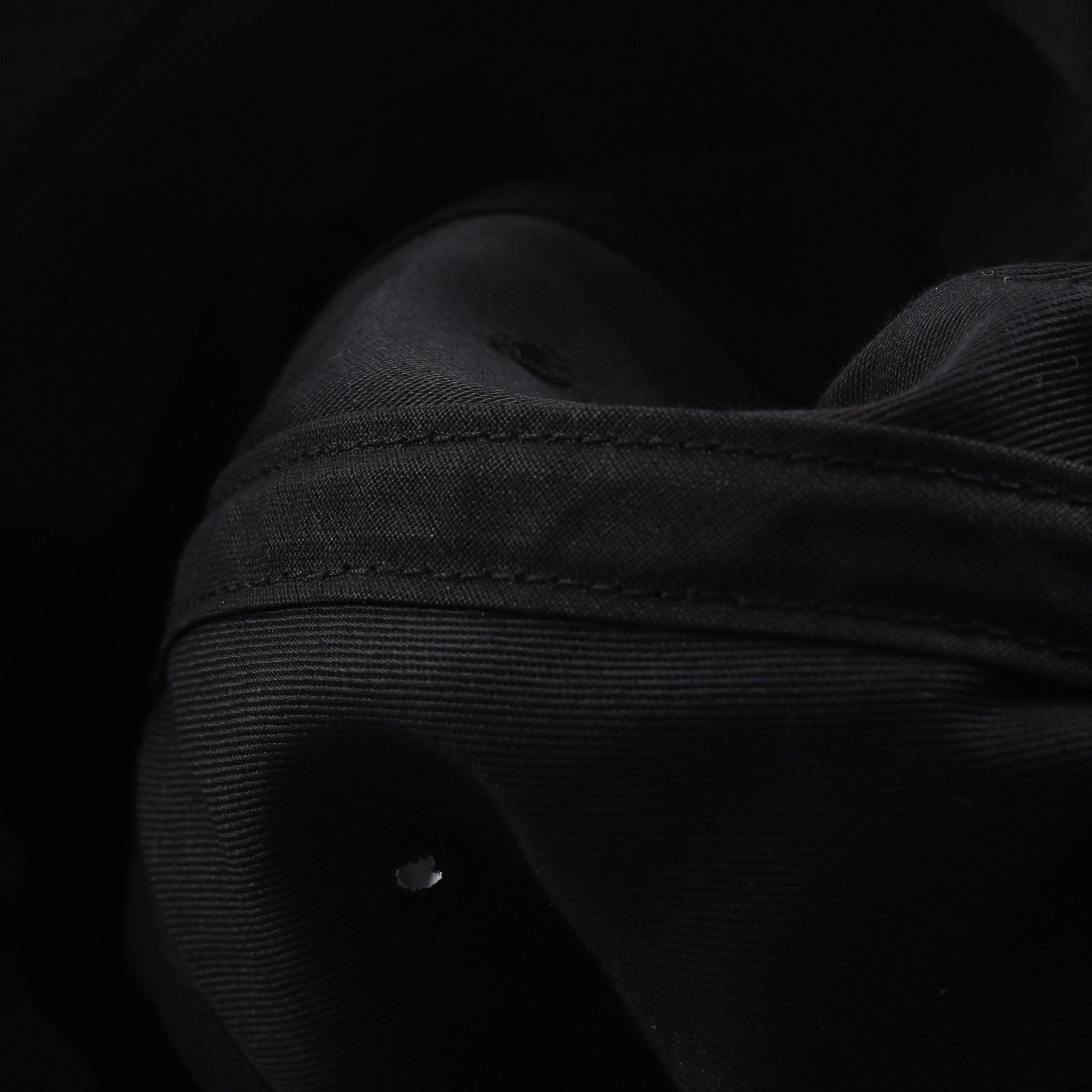 Gucci Gucci Logo Cap Cotton Black Size ONE SIZE - 7 Thumbnail