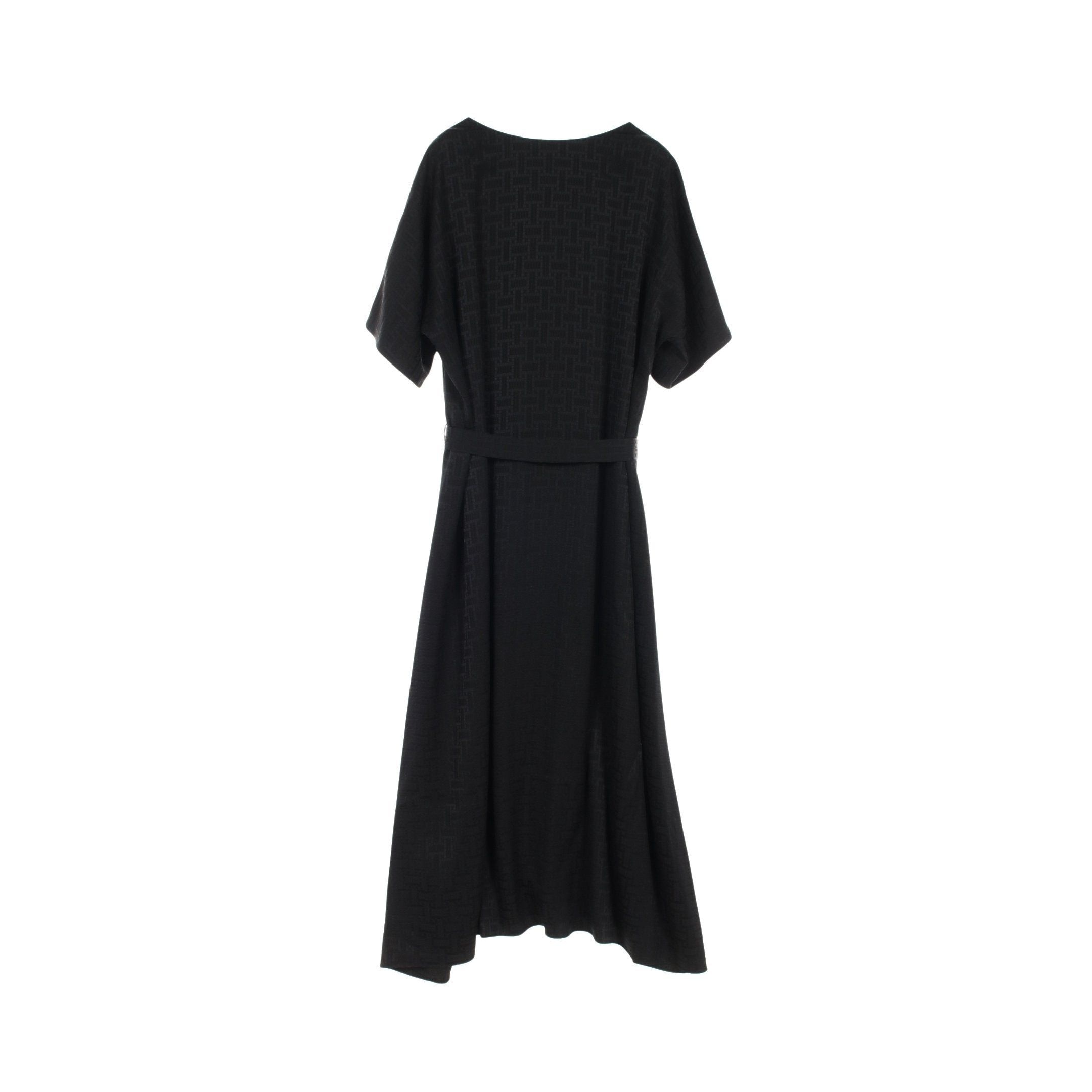 Hermes Hermes Mosaic One Piece Silk Black Size ONE SIZE - 2 Thumbnail