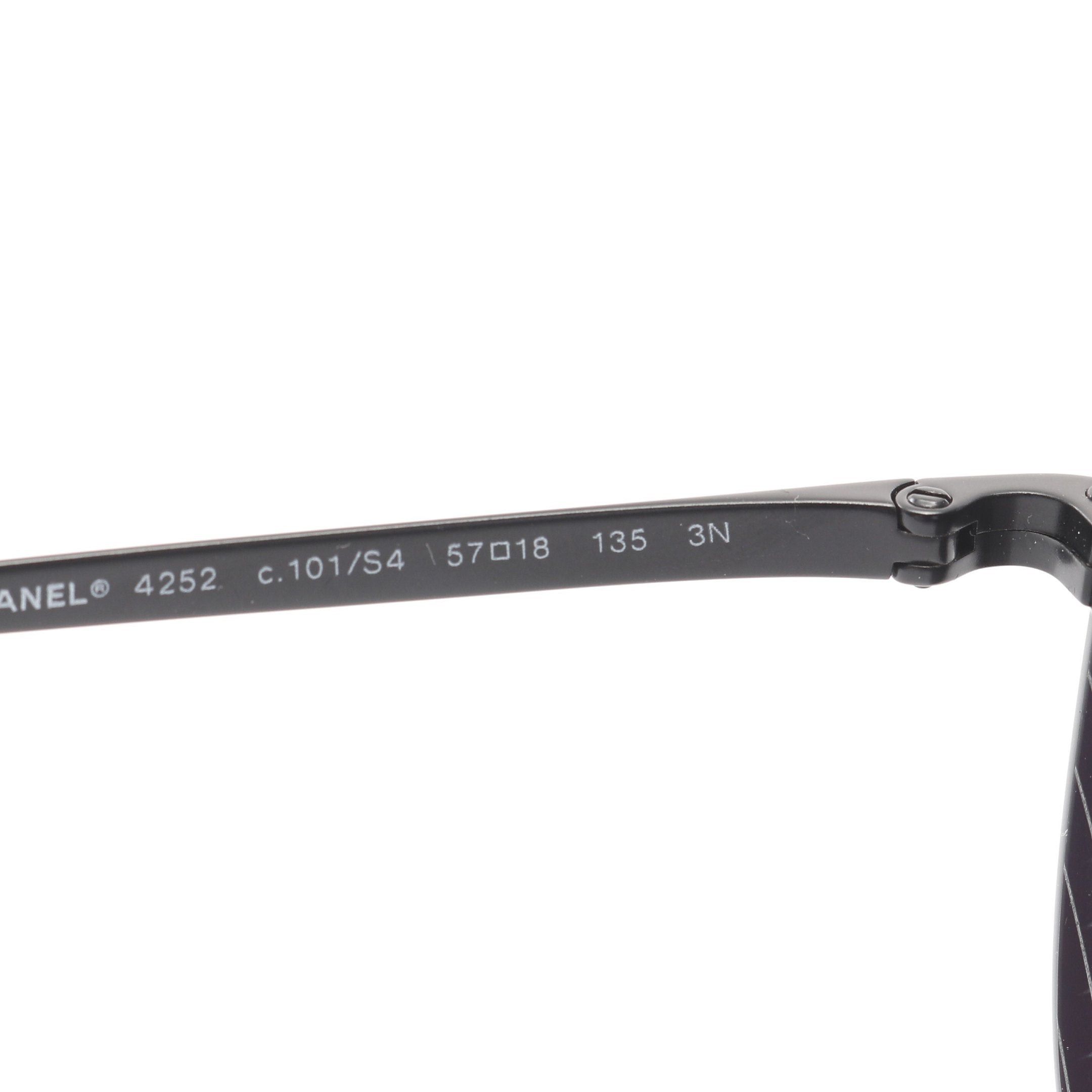 Chanel Chanel Sunglasses Black Size ONE SIZE - 5 Thumbnail