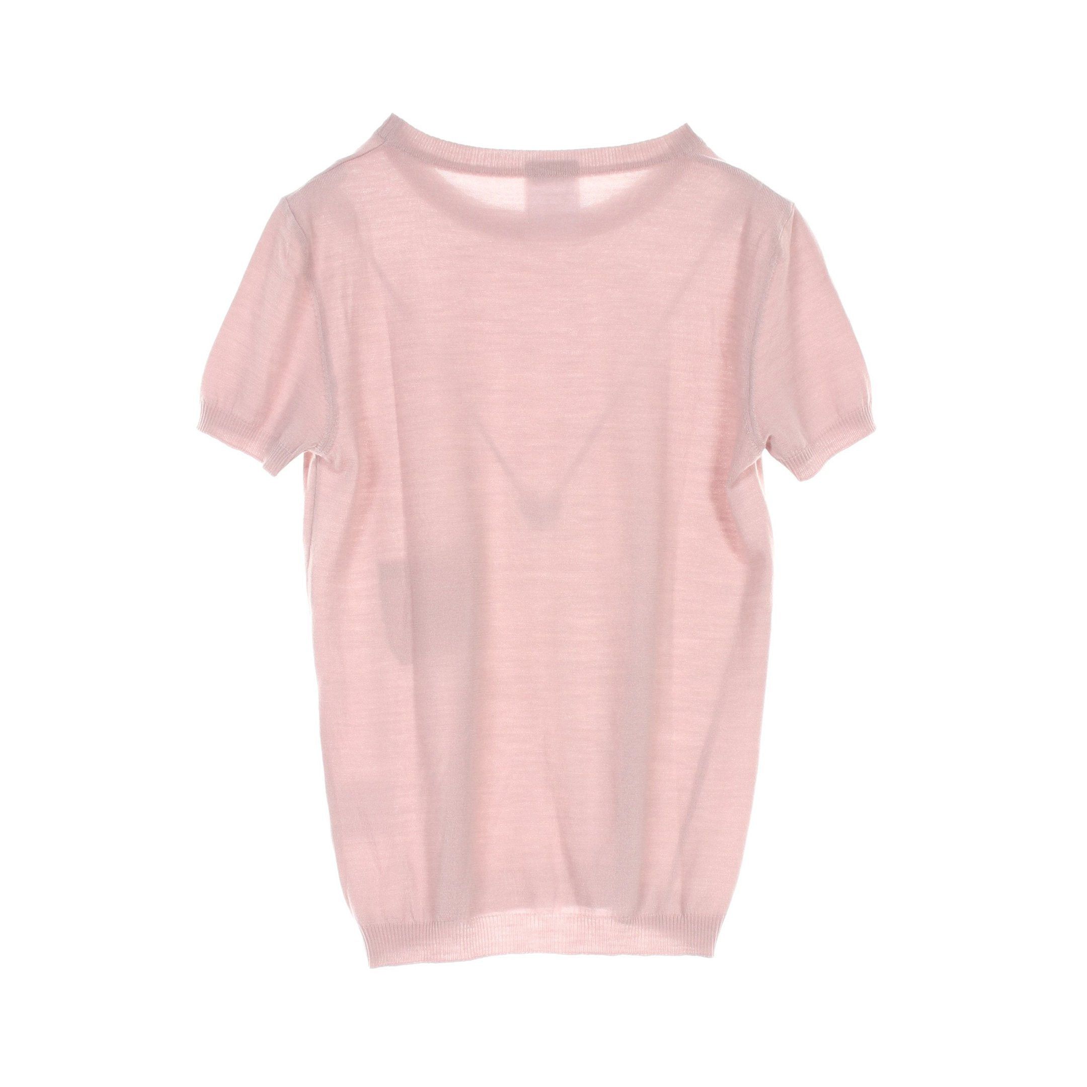 Chanel Chanel Coco Mark Knit Short Sleeve Wool Pink 05A Size ONE SIZE - 2 Thumbnail