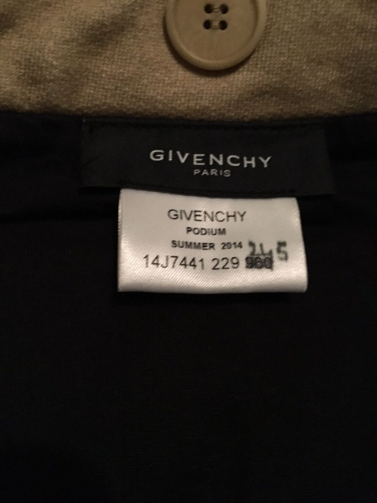 Givenchy Riccardo Tisci Summer 2014 Zip Front Cotton Jacket Size US XL / EU 56 / 4 - 3 Thumbnail