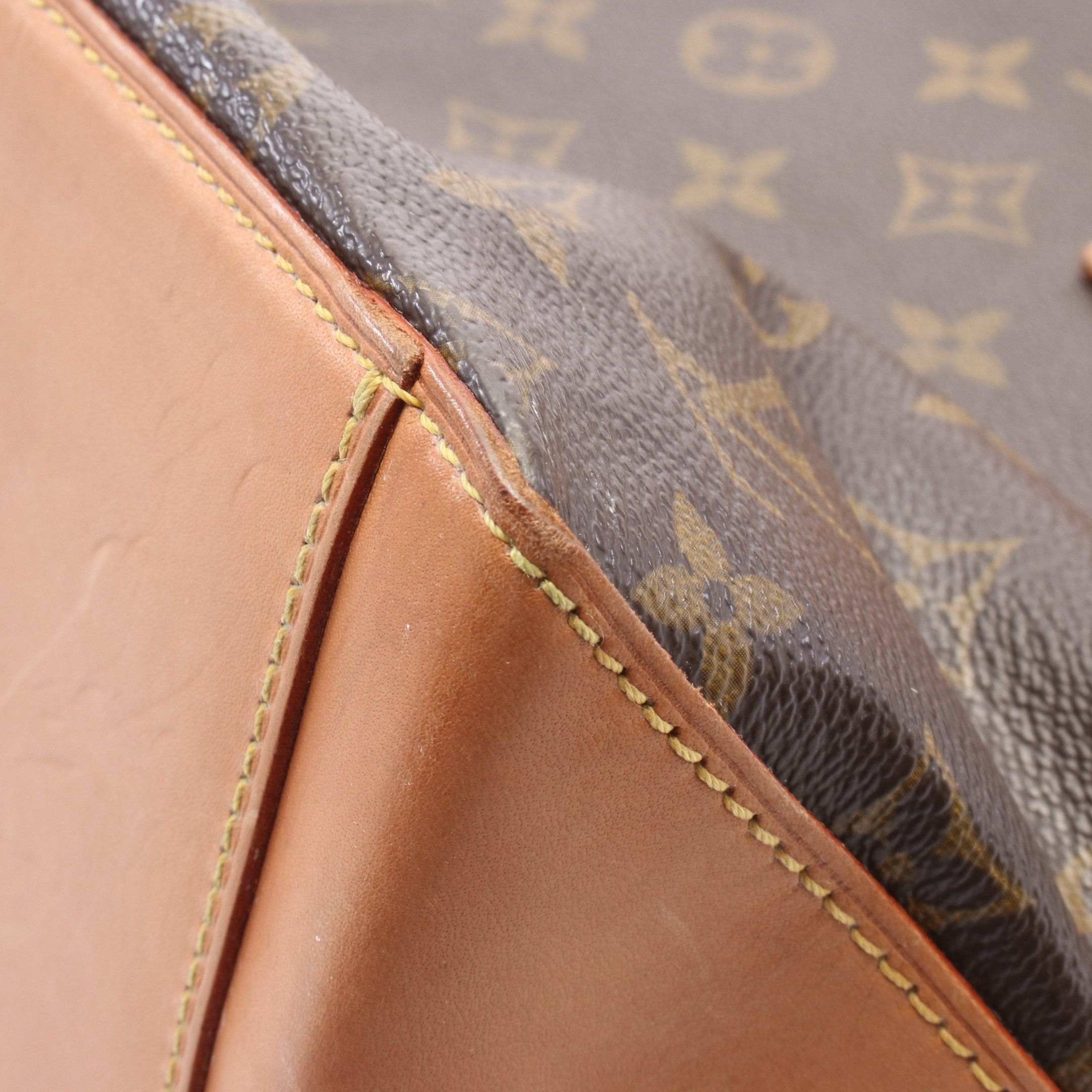 Louis Vuitton Louis Vuitton Cabas Piano Monogram Shoulder Bag Leather Brown Size ONE SIZE - 9 Thumbnail