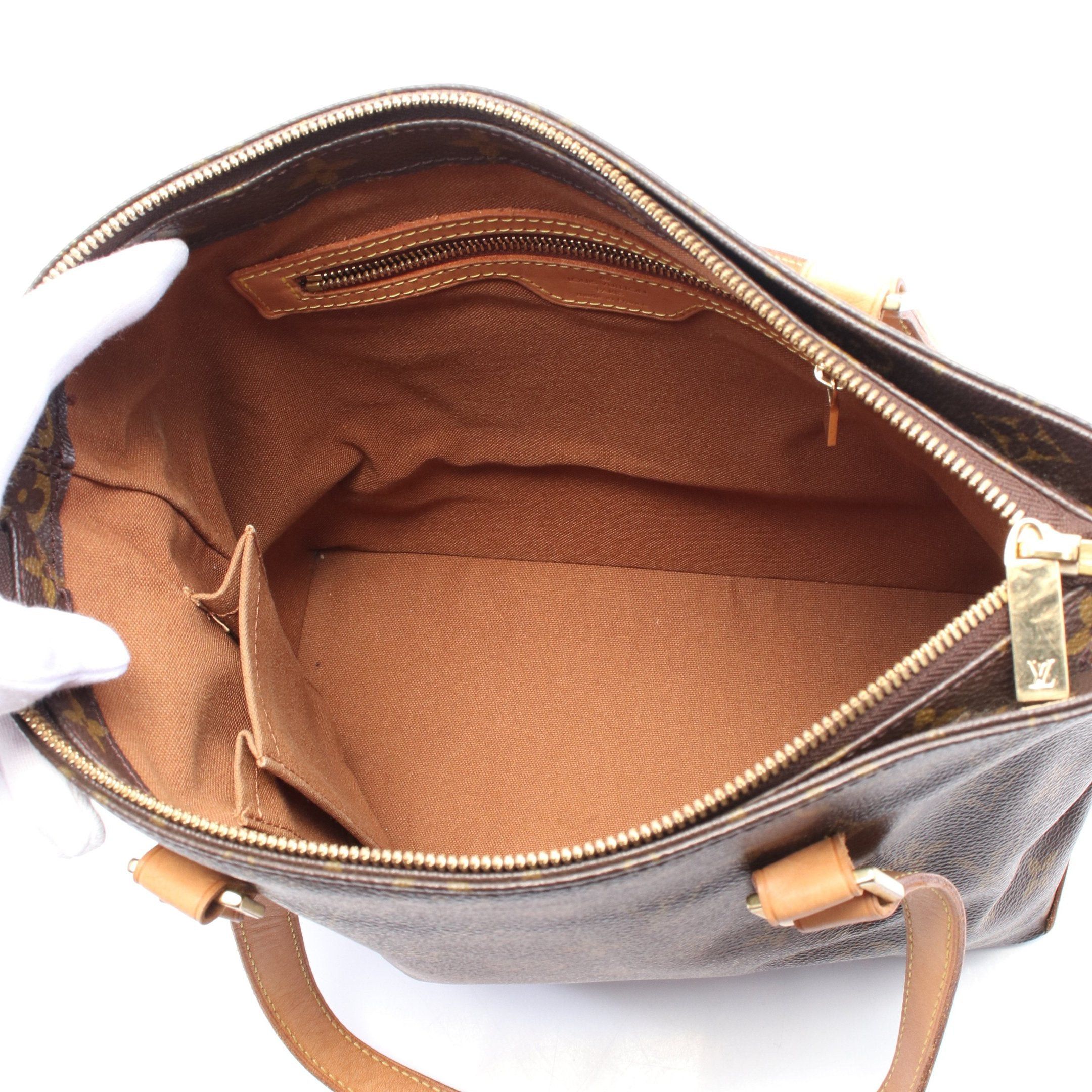 Louis Vuitton Louis Vuitton Cabas Piano Monogram Shoulder Bag Leather Brown Size ONE SIZE - 3 Thumbnail