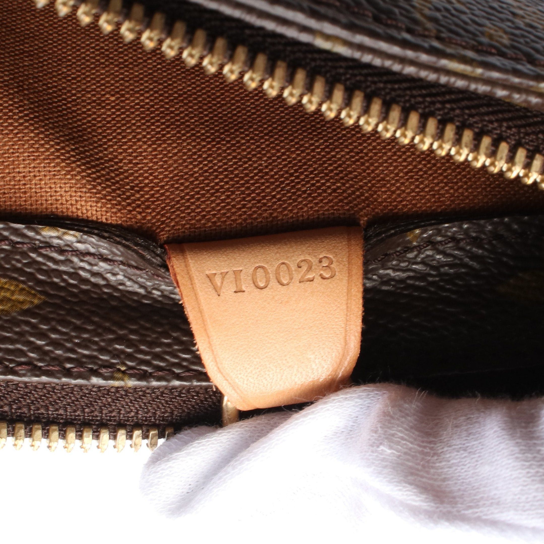 Louis Vuitton Louis Vuitton Cabas Piano Monogram Shoulder Bag Leather Brown Size ONE SIZE - 5 Thumbnail