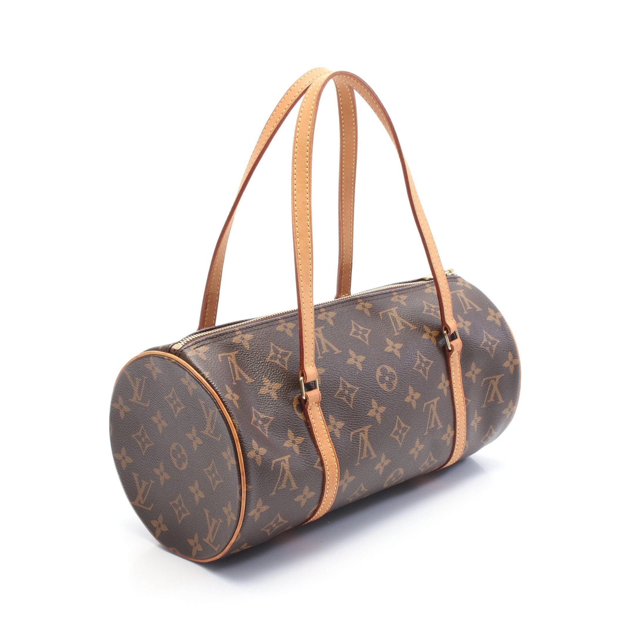 Louis Vuitton Louis Vuitton Papillon 30 Monogram Handbag Leather Brown Size ONE SIZE - 2 Thumbnail