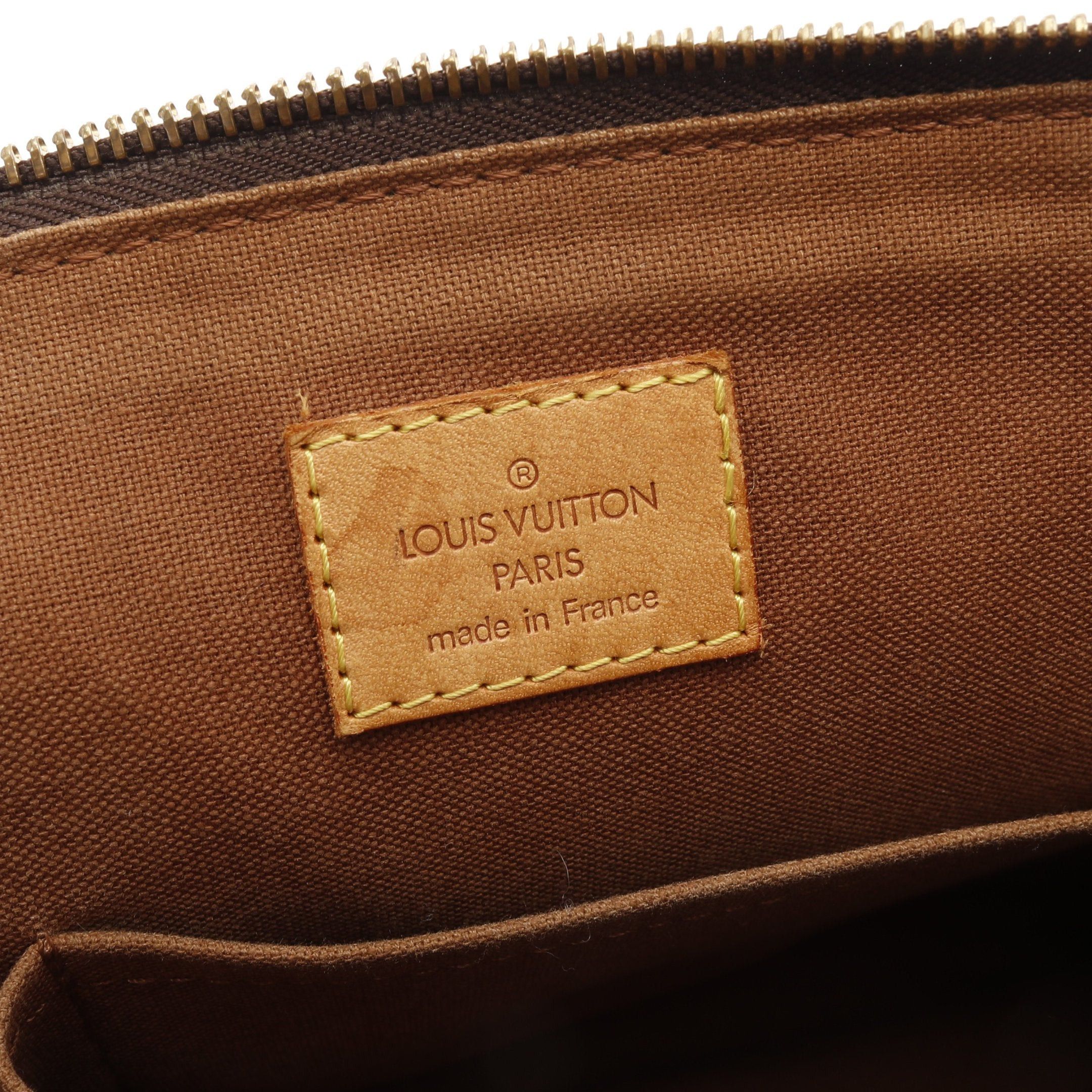 Louis Vuitton Louis Vuitton Popincourt O Monogram Shoulder Bag Tote Leather Brown Size ONE SIZE - 4 Thumbnail