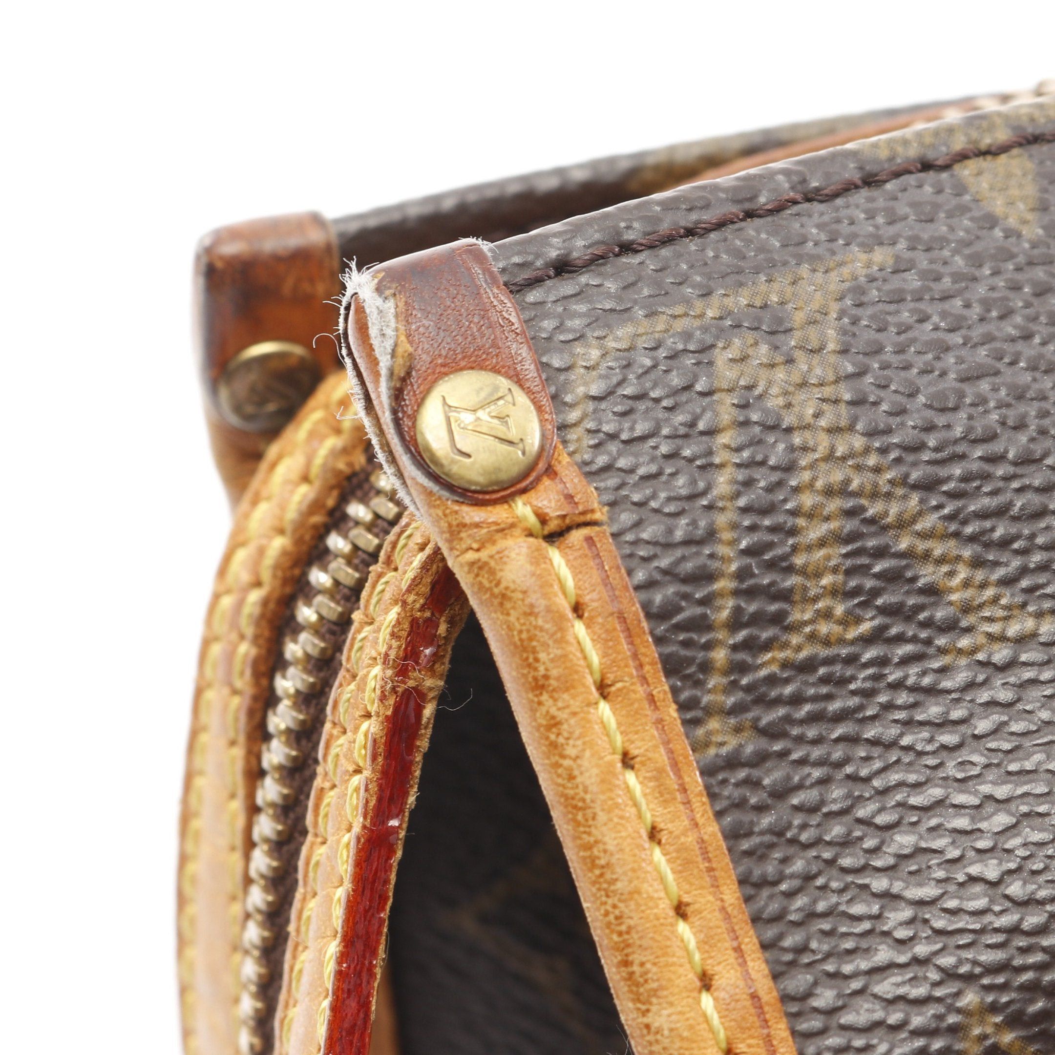 Louis Vuitton Louis Vuitton Popincourt O Monogram Shoulder Bag Tote Leather Brown Size ONE SIZE - 7 Thumbnail