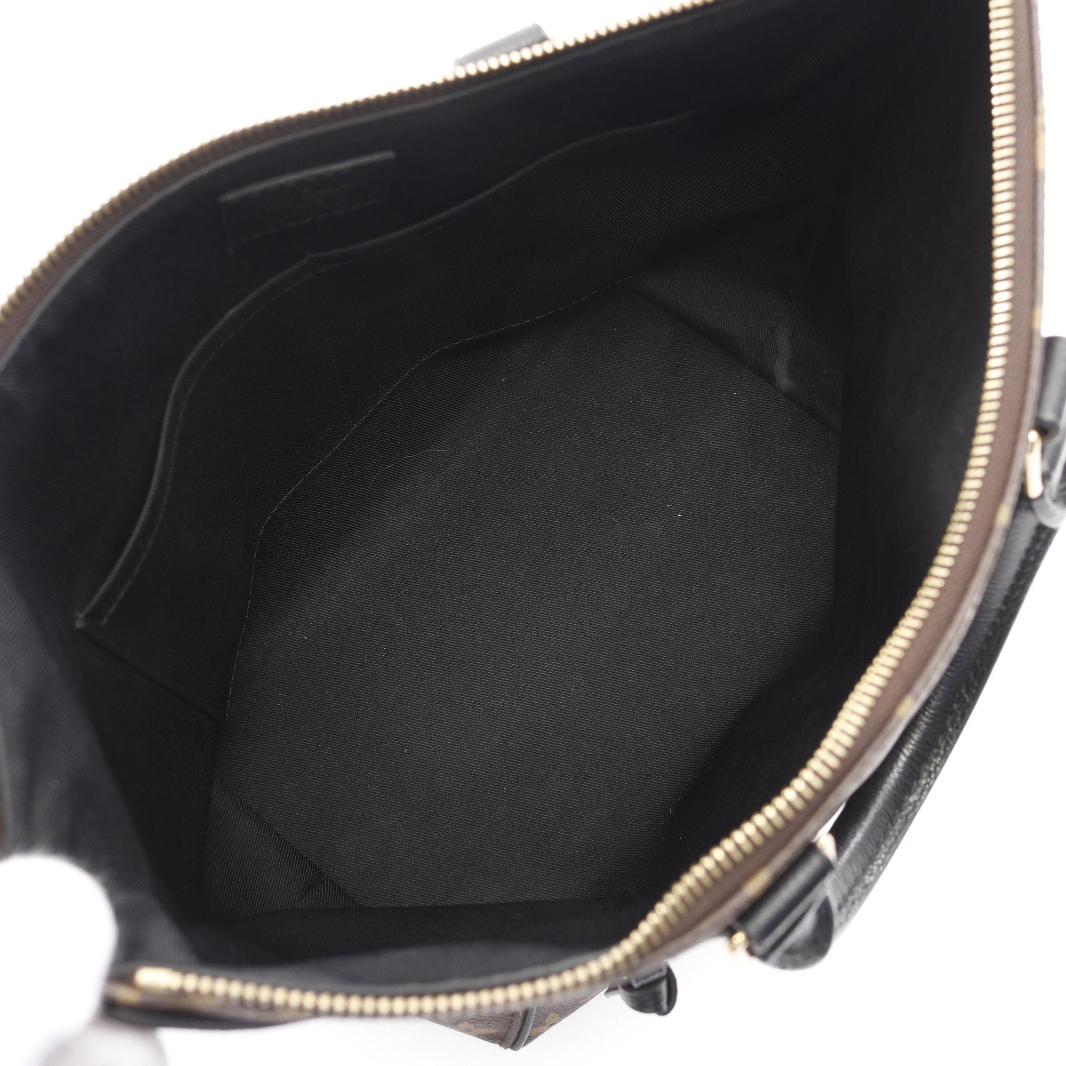 Louis Vuitton Louis Vuitton Tournelle Pm Monogram Noir Handbag Leather Brown Black Size ONE SIZE - 3 Thumbnail