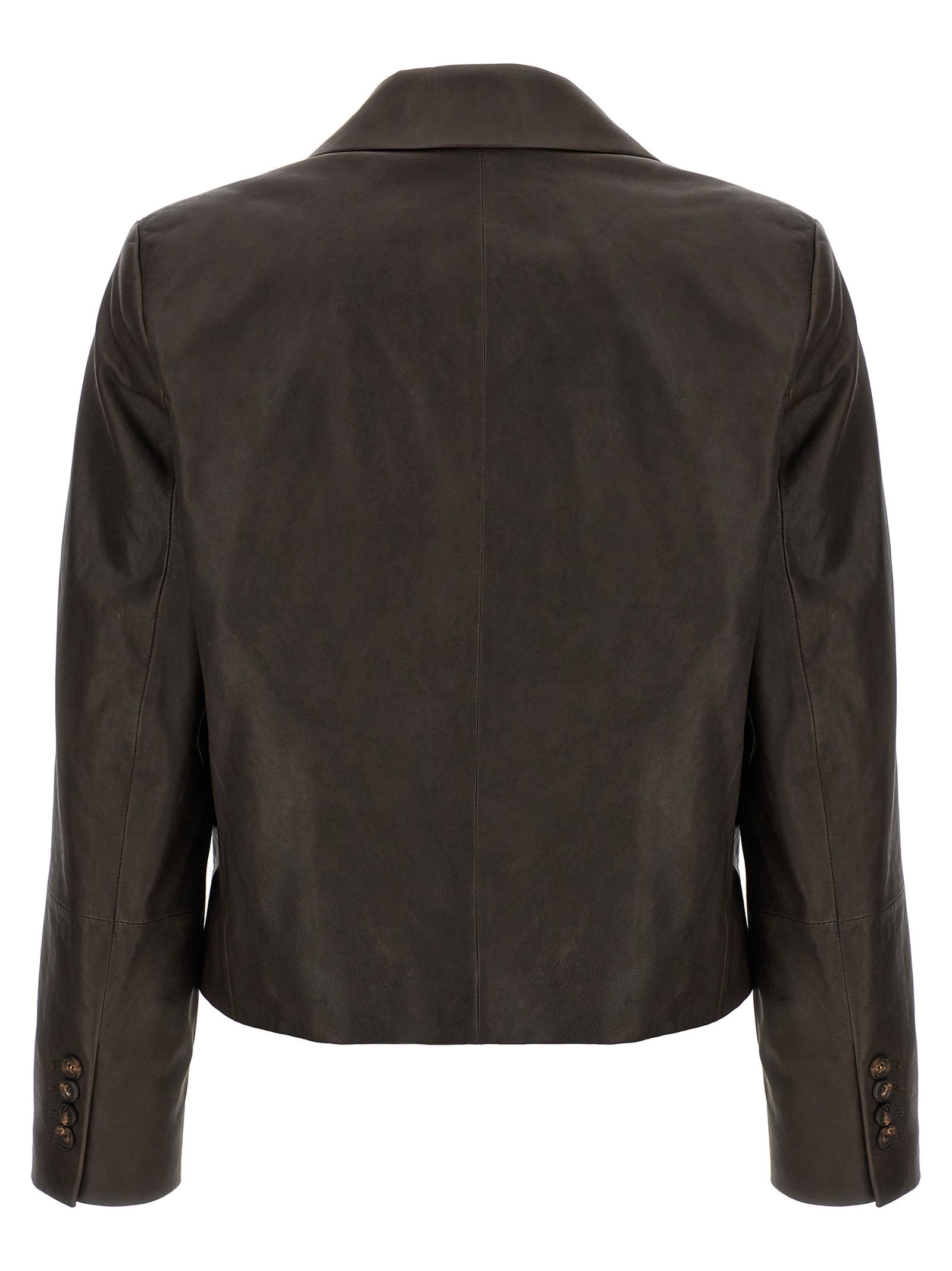 Brunello Cucinelli Blazer Nappa Monile Size M / US 6-8 / IT 42-44 - 2 Thumbnail