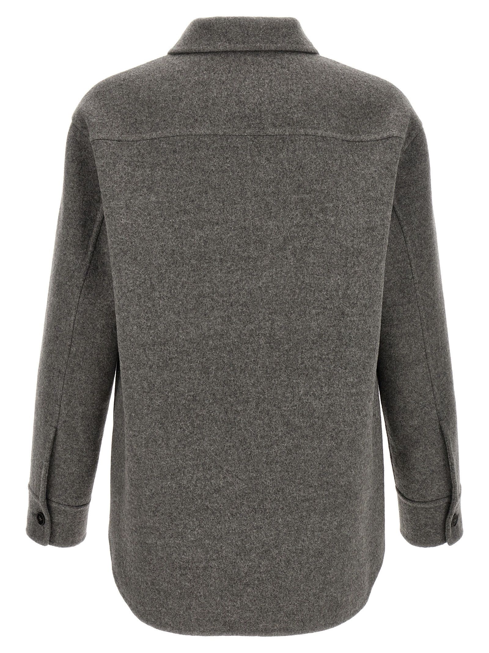 Jil Sander Wool Overshirt Size US M / EU 48-50 / 2 - 2 Thumbnail