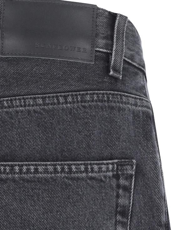 Sunflower SUNFLOWER Men Denim Pants 5094 WIDE TWIST WASHED BLACK Black Size US 30 / EU 46 - 4 Thumbnail