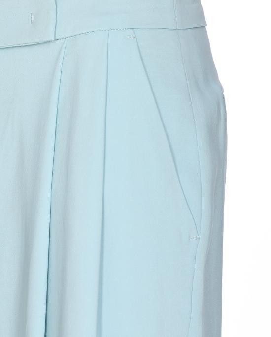 Pinko PINKO Women Straight Pants 103235 A213E28 Blue Size 28" / US 6 / IT 42 - 3 Thumbnail