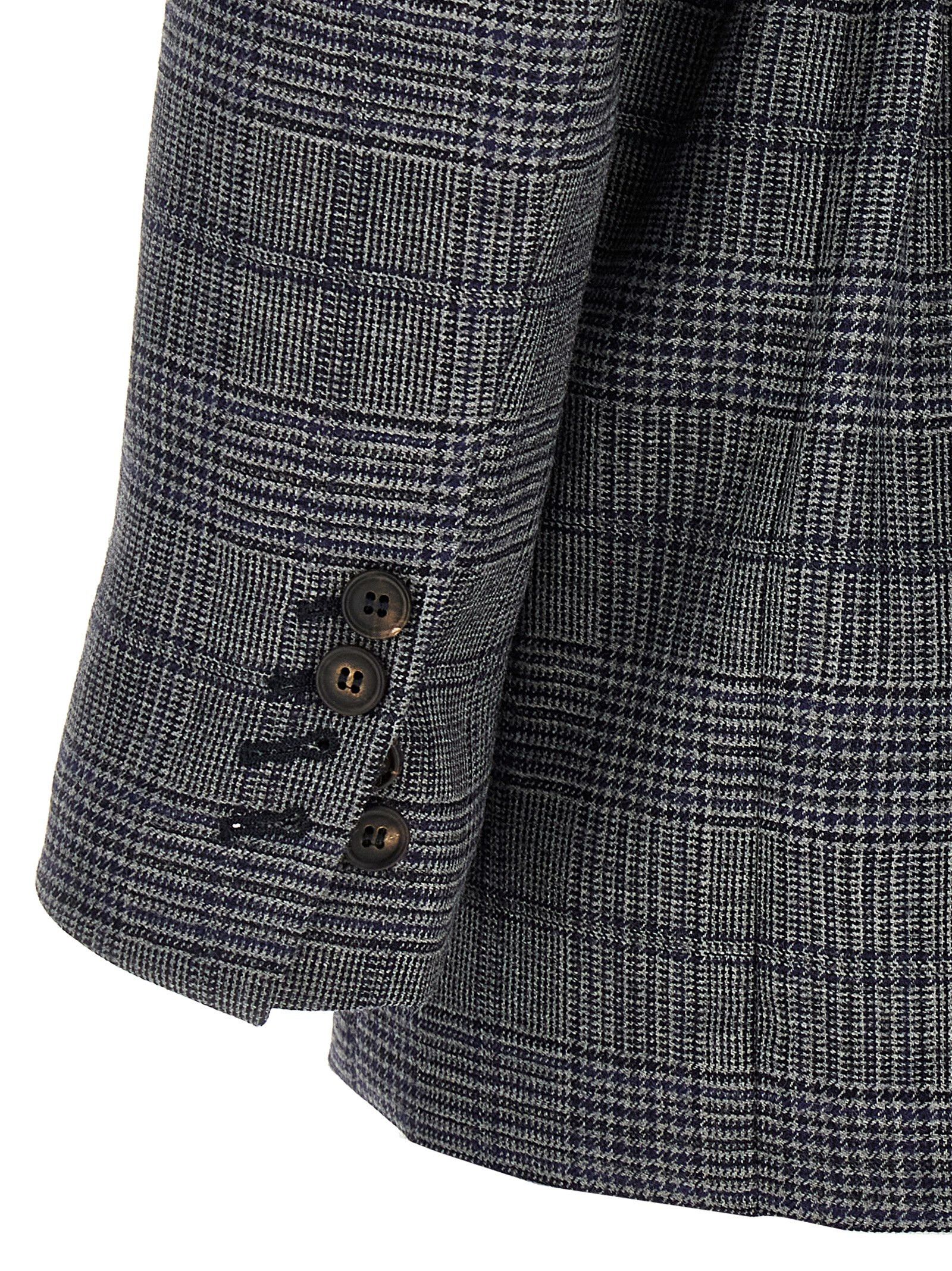 Brunello Cucinelli Monile Houndstooth Blazer Size M / US 6-8 / IT 42-44 - 5 Thumbnail
