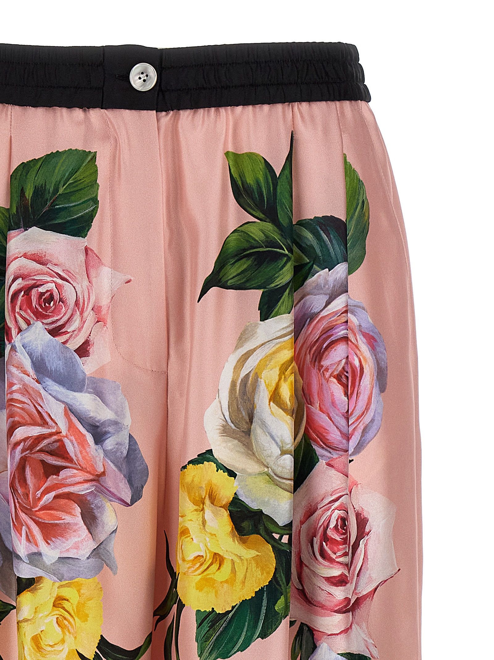Dolce & Gabbana Floral Pants Size 36" / US 14 / IT 50 - 3 Thumbnail