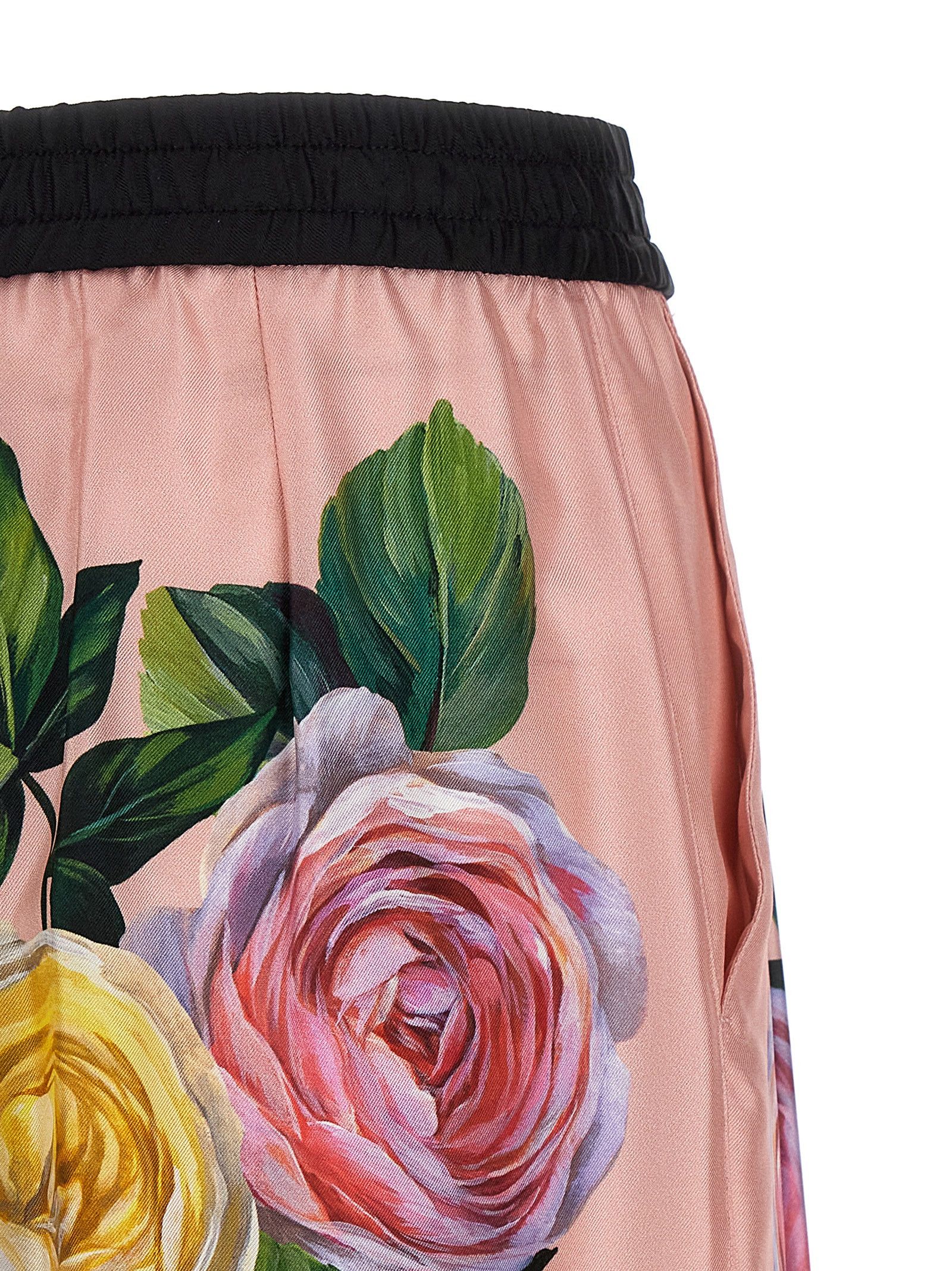 Dolce & Gabbana Floral Pants Size 36" / US 14 / IT 50 - 4 Thumbnail