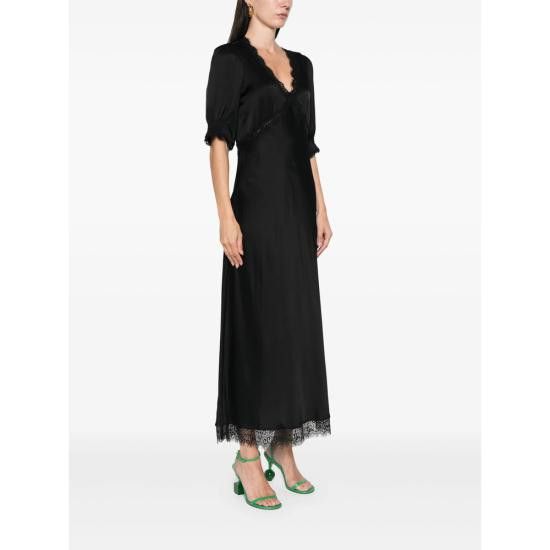 RIXO RIXO Women Dresses ANNINA BLACK Size M / US 6-8 / IT 42-44 - 5 Thumbnail
