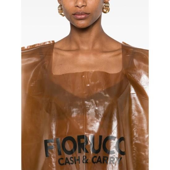 Fiorucci FIORUCCI Women Dresses W02SMDMN360PA NUDE BROWN Size S / US 4 / IT 40 - 5 Thumbnail