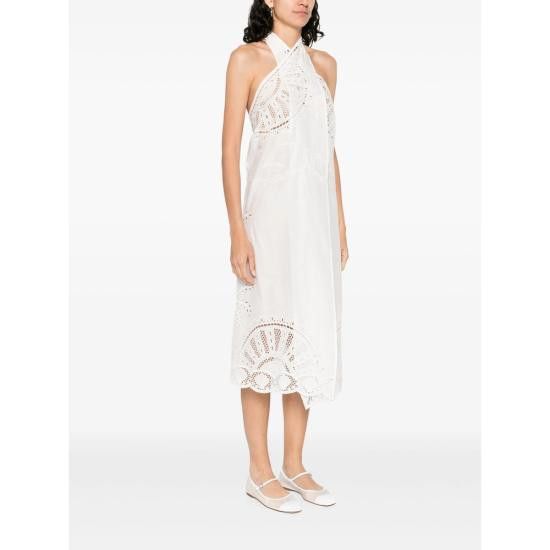 Farm Rio FARM RIO Women Dresses 337903 L0036 WHITE Size S / US 4 / IT 40 - 5 Thumbnail