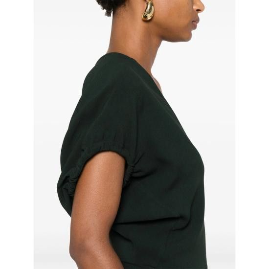 Victoria Beckham VICTORIA BECKHAM Women Dresses 1325WDR006381A DPINE GREEN Size S / US 4 / IT 40 - 3 Thumbnail