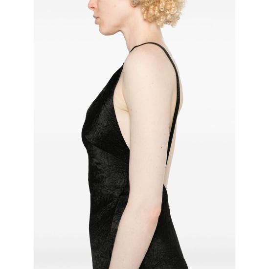 Alexander McQueen ALEXANDER MCQUEEN Women Dresses 807985 QEAFP 1000 BLACK Size S / US 4 / IT 40 - 2 Thumbnail