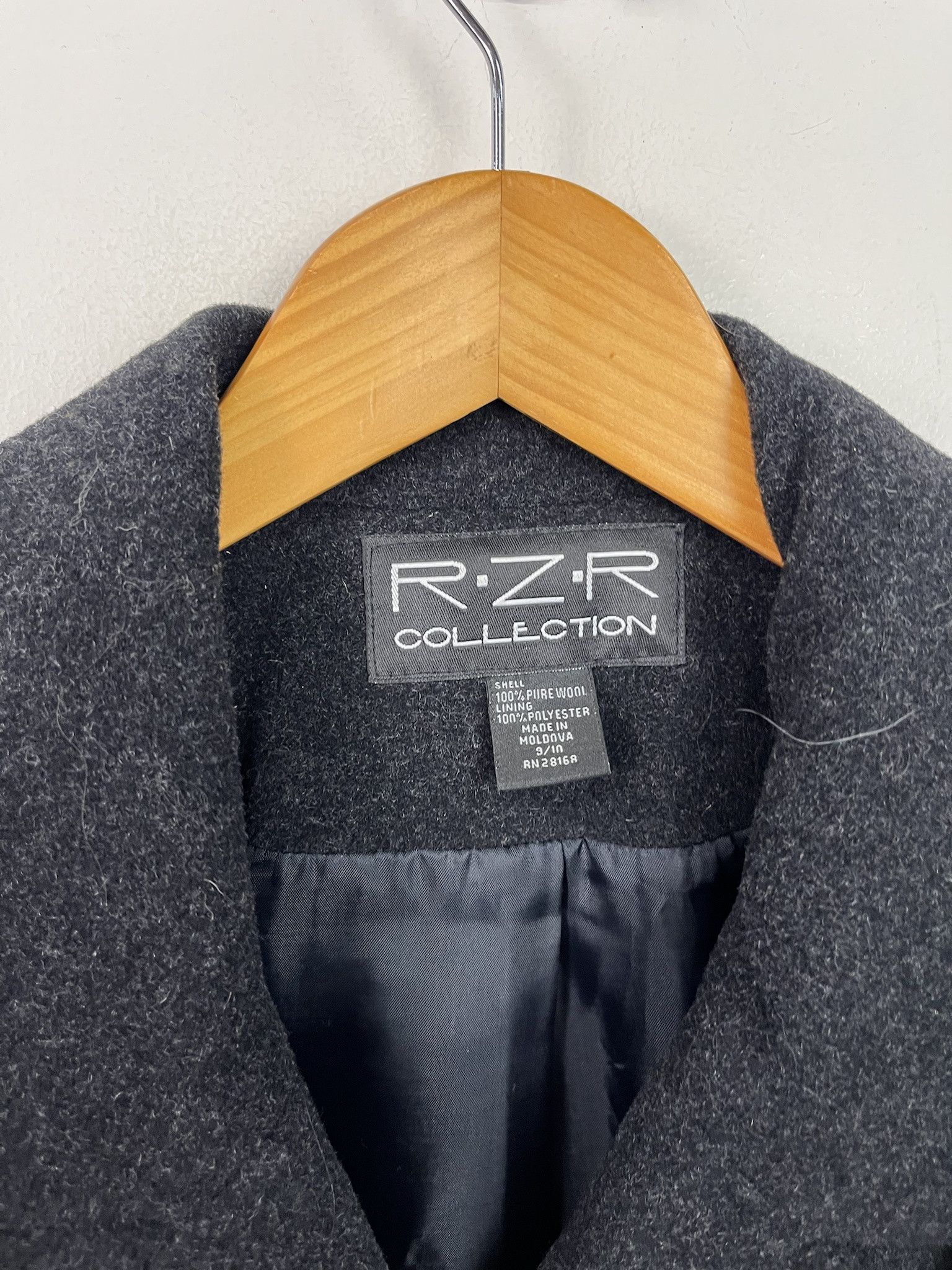 Vintage Vintage Wool Jacket 90s Wool Belted Long Jacket Size S Size US S / EU 44-46 / 1 - 2 Thumbnail