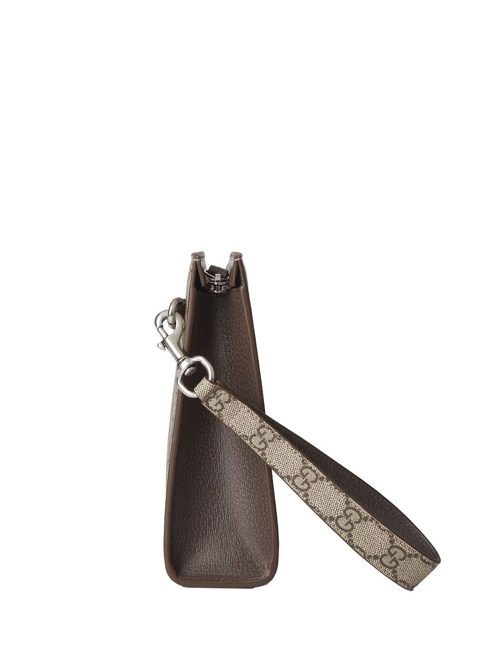 Gucci Beige Clutch with GG Detail in GG Canvas Man Size ONE SIZE - 4 Thumbnail
